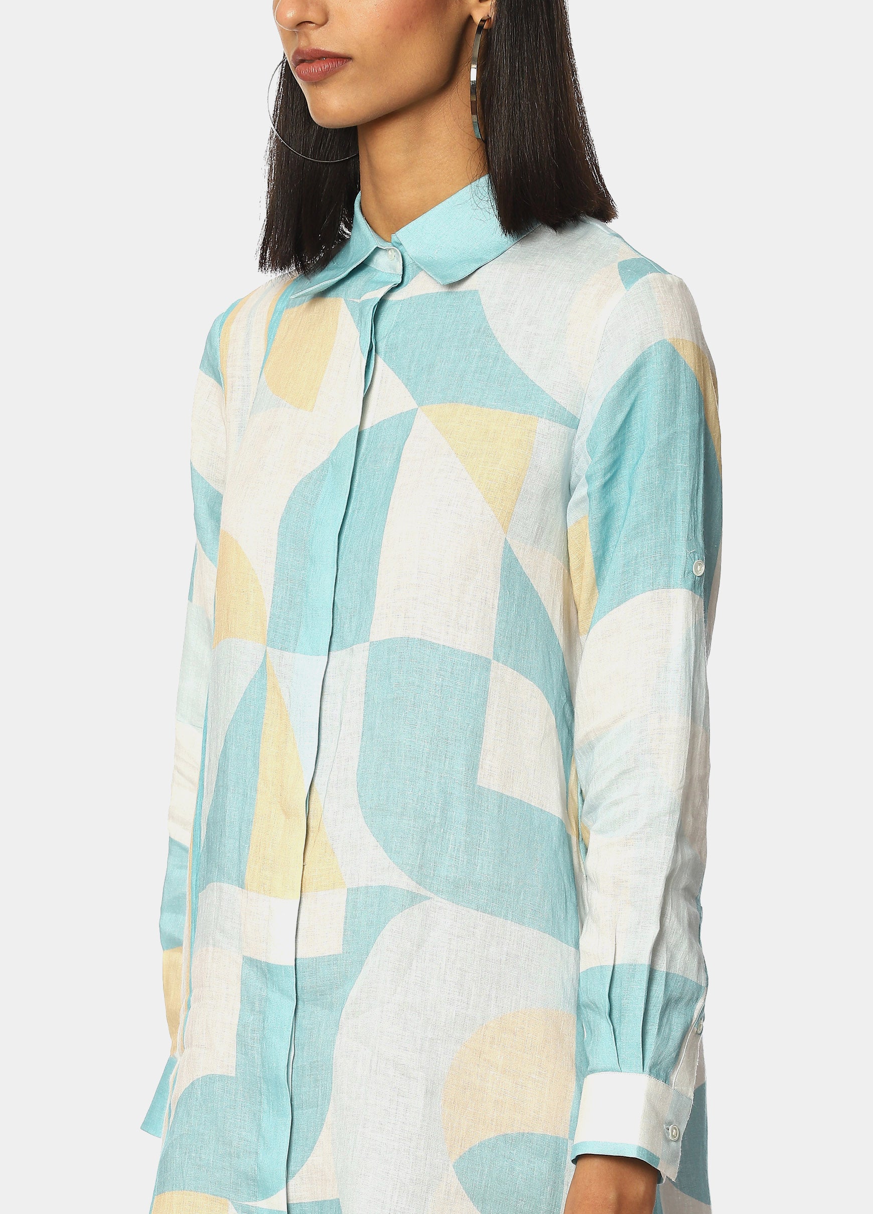 The Linen Casual Friday Tunic Dress