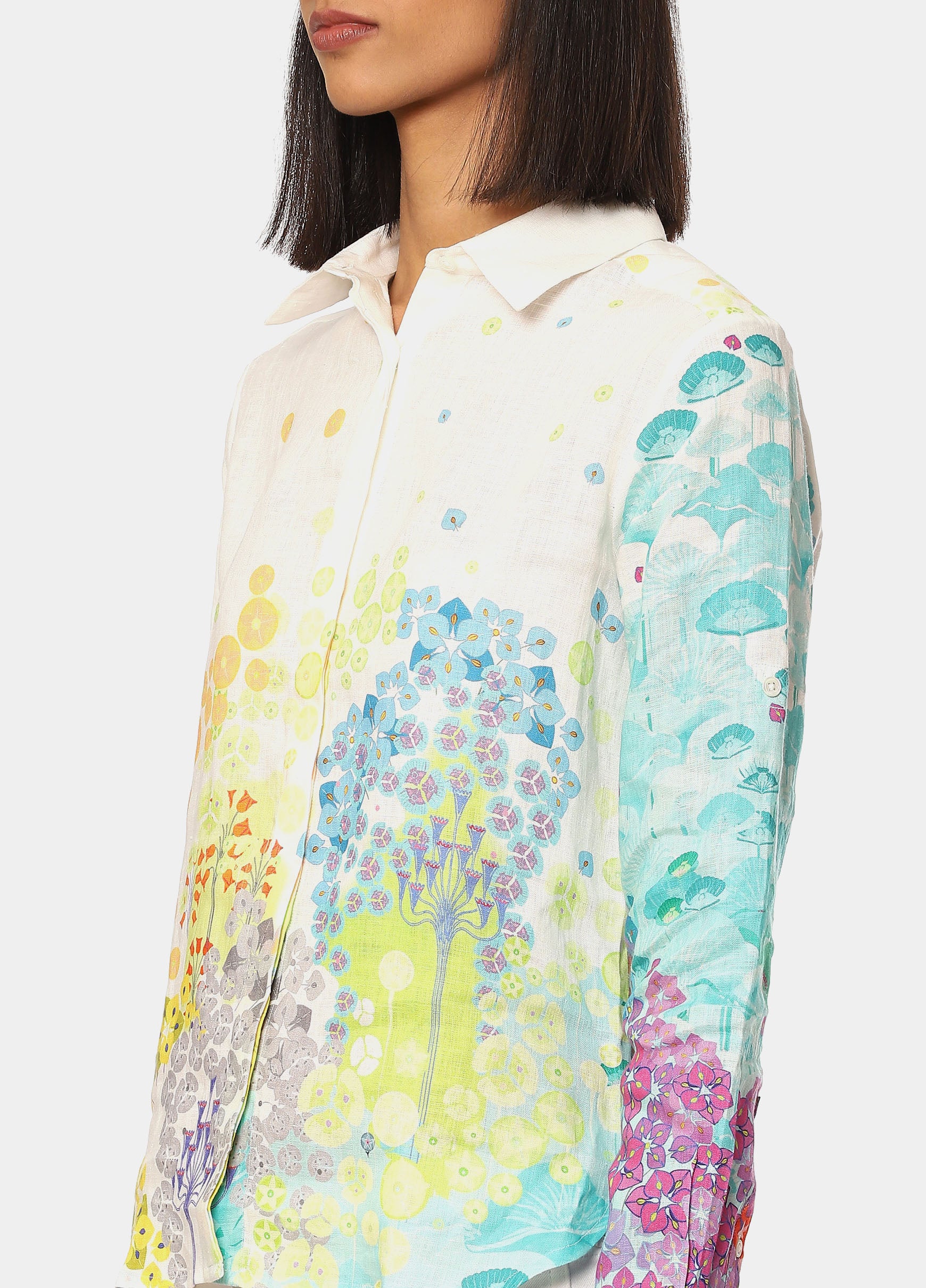 The Linen Flora Shirt