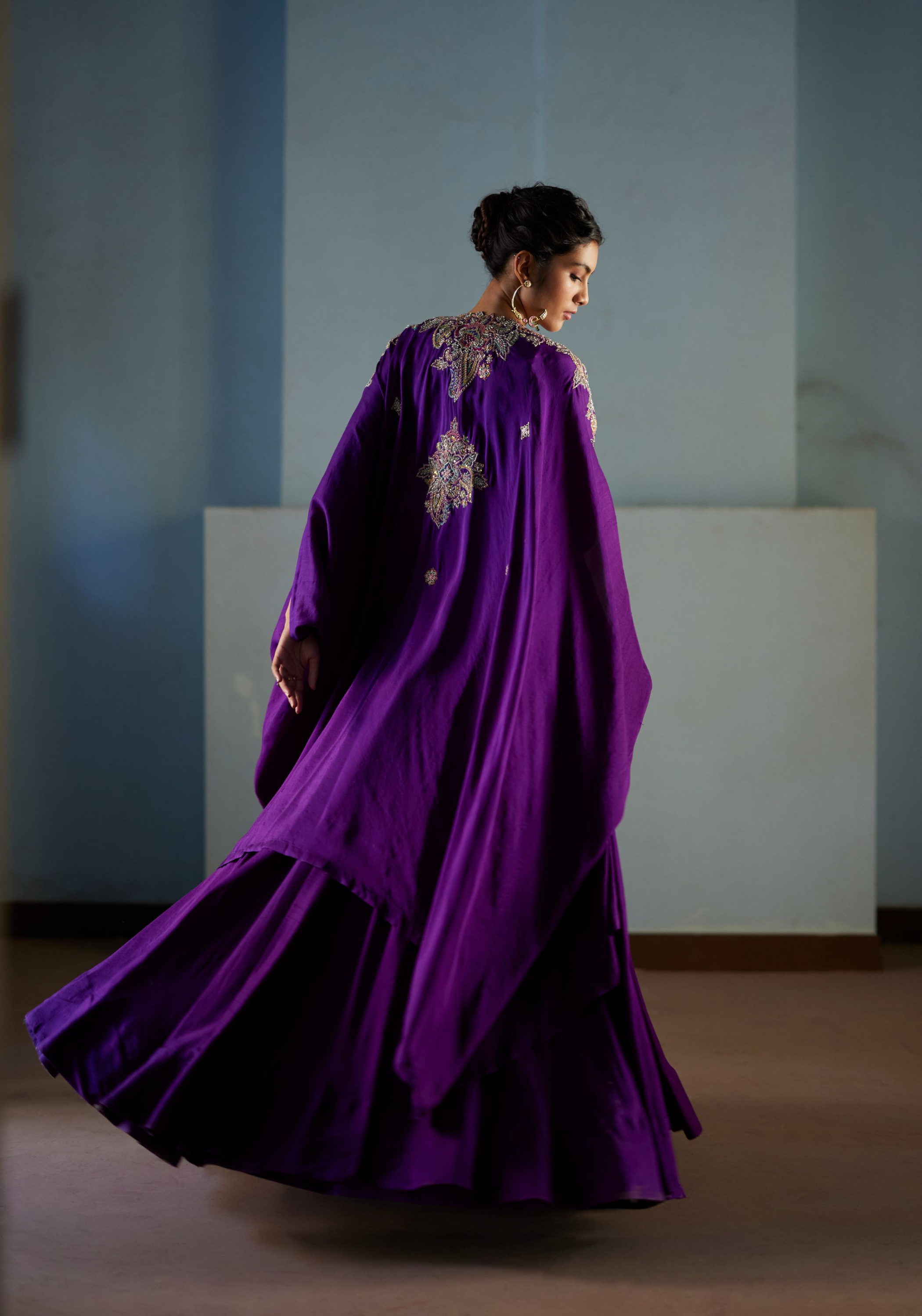 Juhi Cape Set