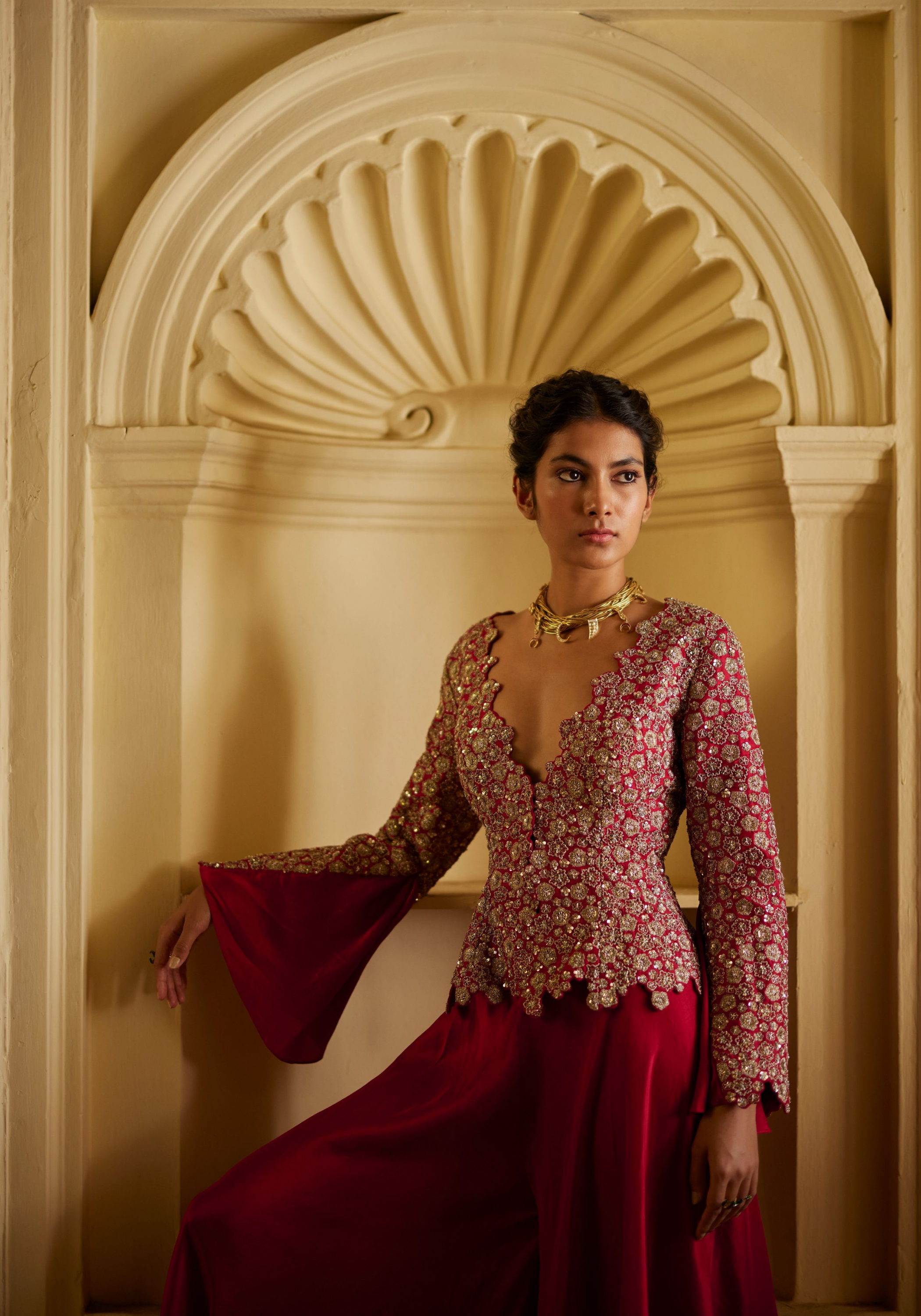 Apsara Jacket Set