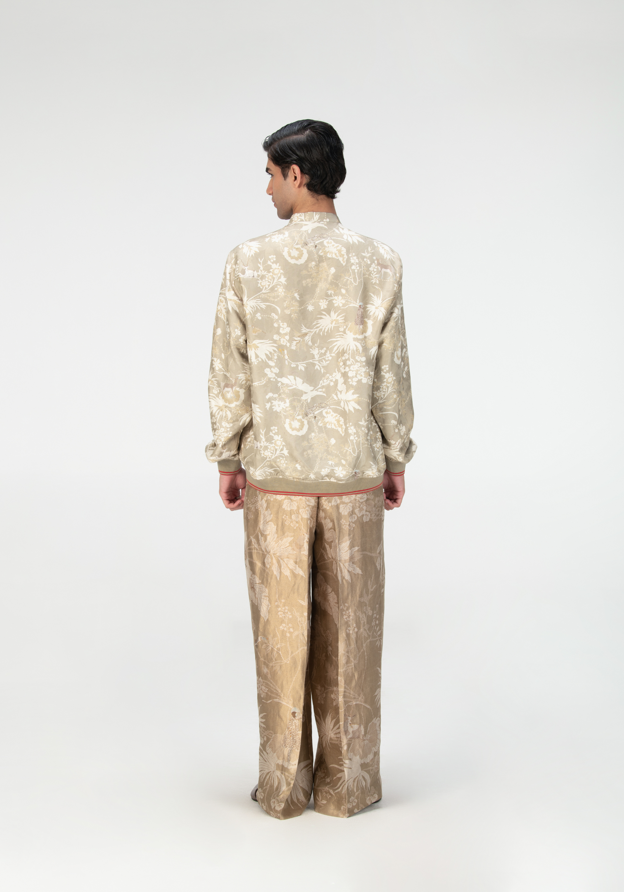 Rainforest Palazzo Ogrey Rainforest Silk Brocade Zig Zag