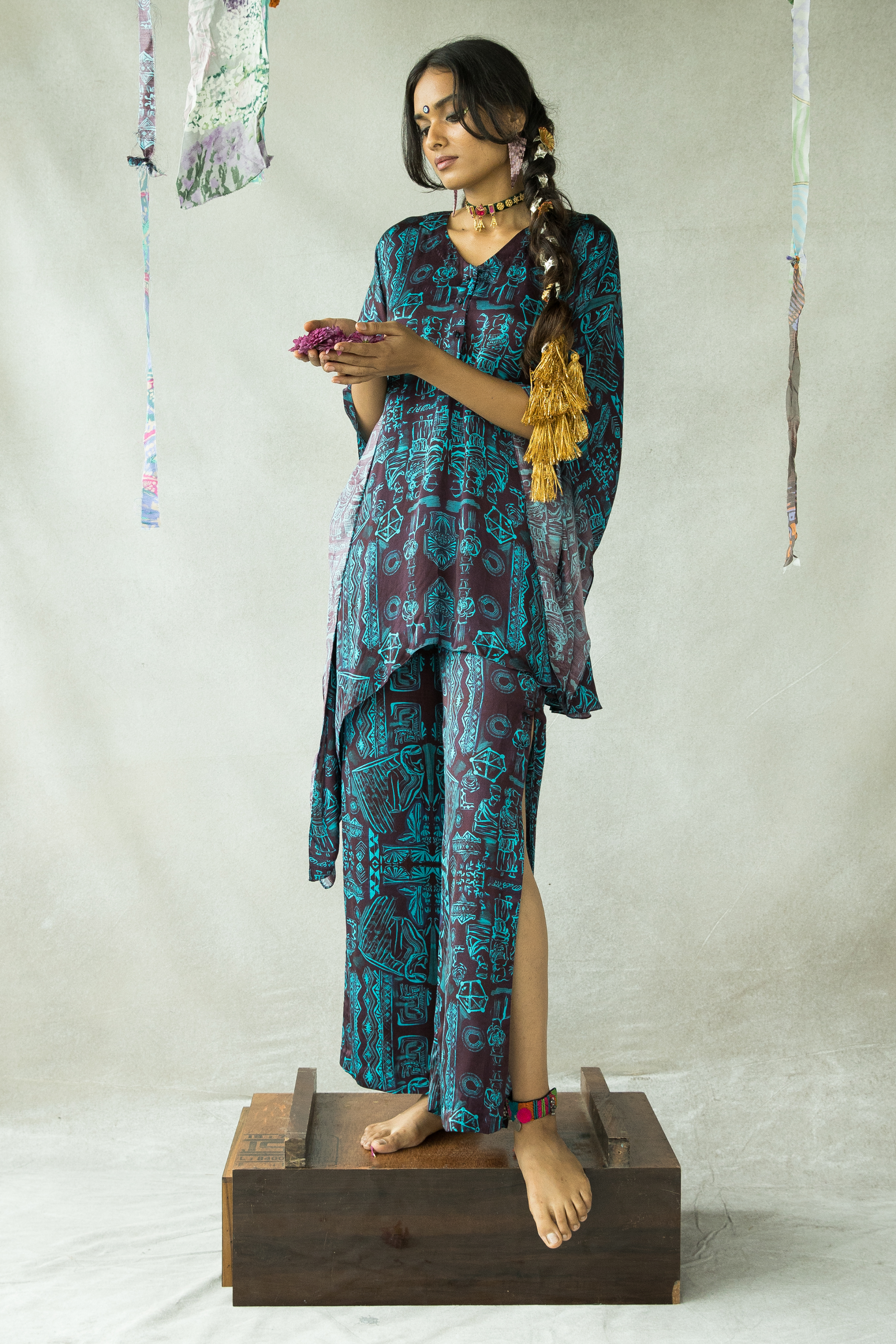 Bijlee Kaftan Co-ord