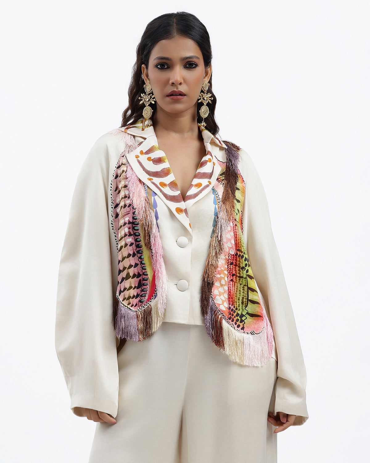 Fringed Crop Jacket