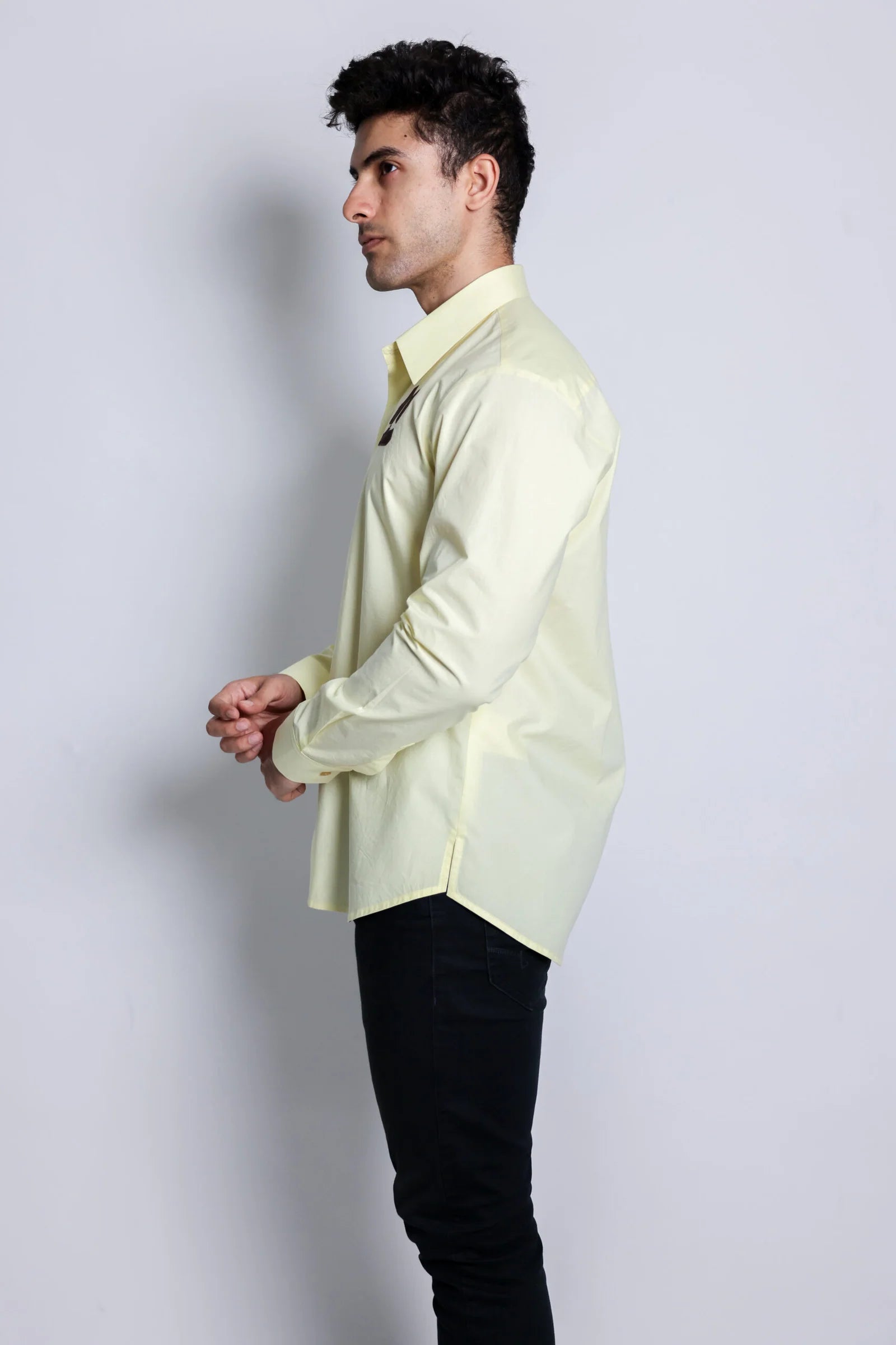 Leather Logo Shirt