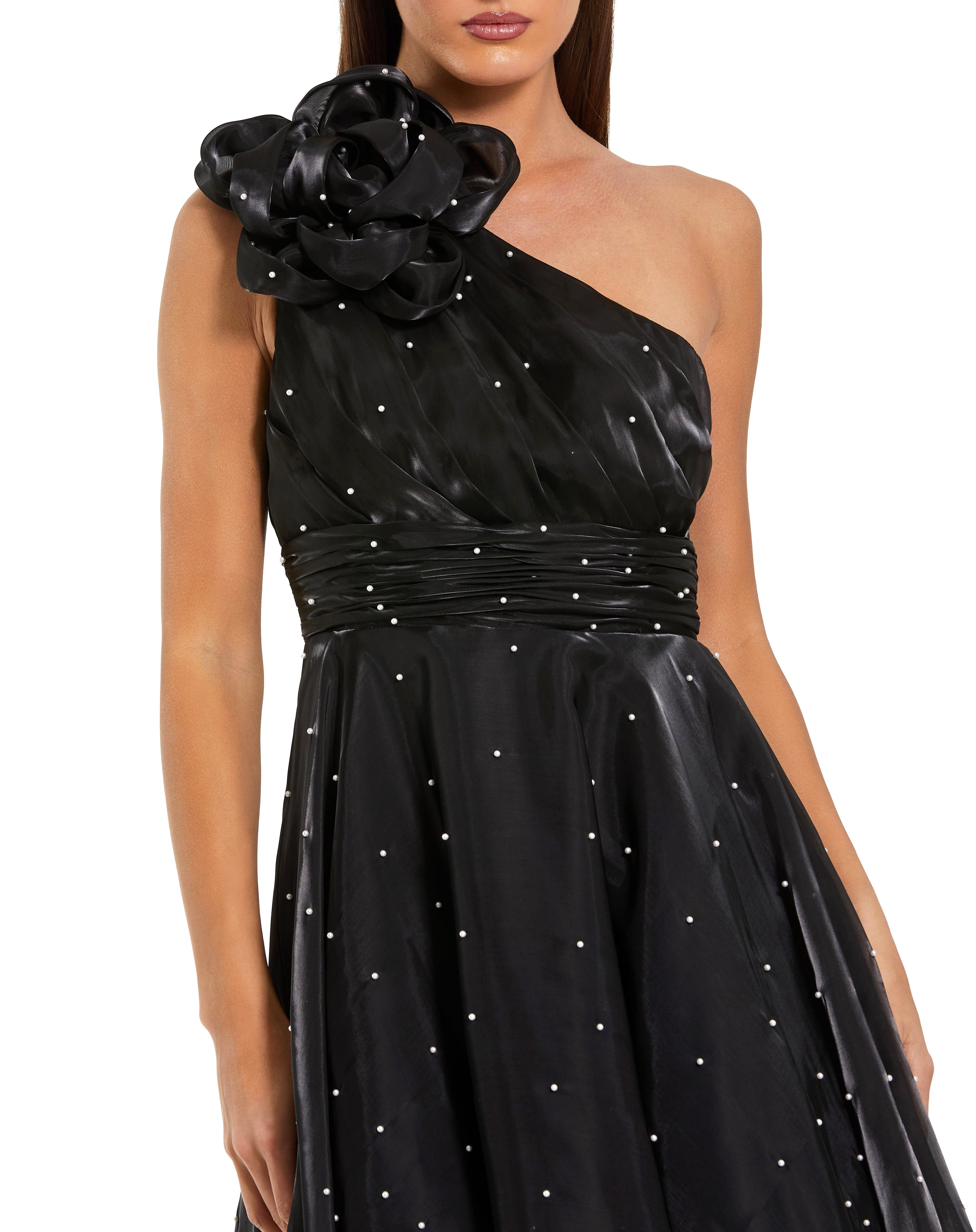 Black Pearl Midi Dress