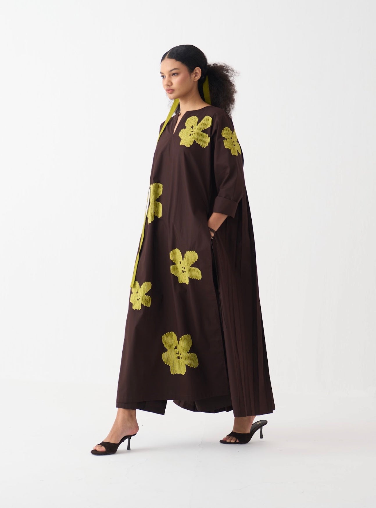 Back Pleat Tunic Co-ord(set Of 2)