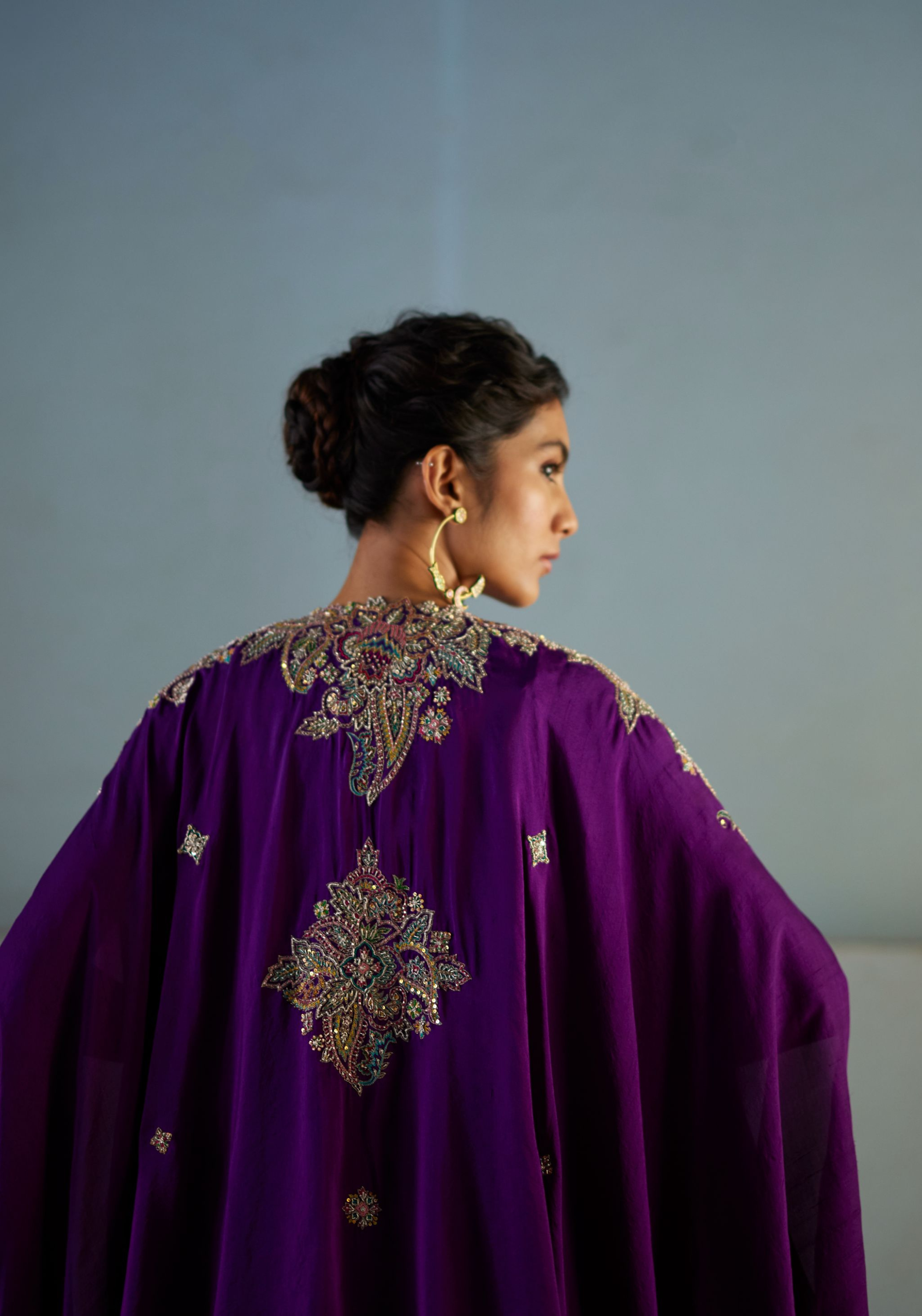 Juhi Cape Set