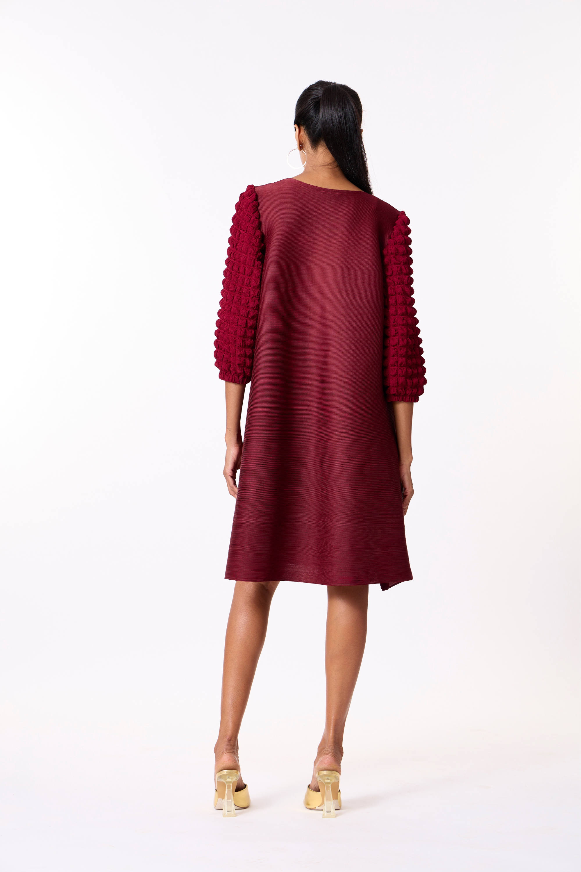 Sophie Dress - Burgundy