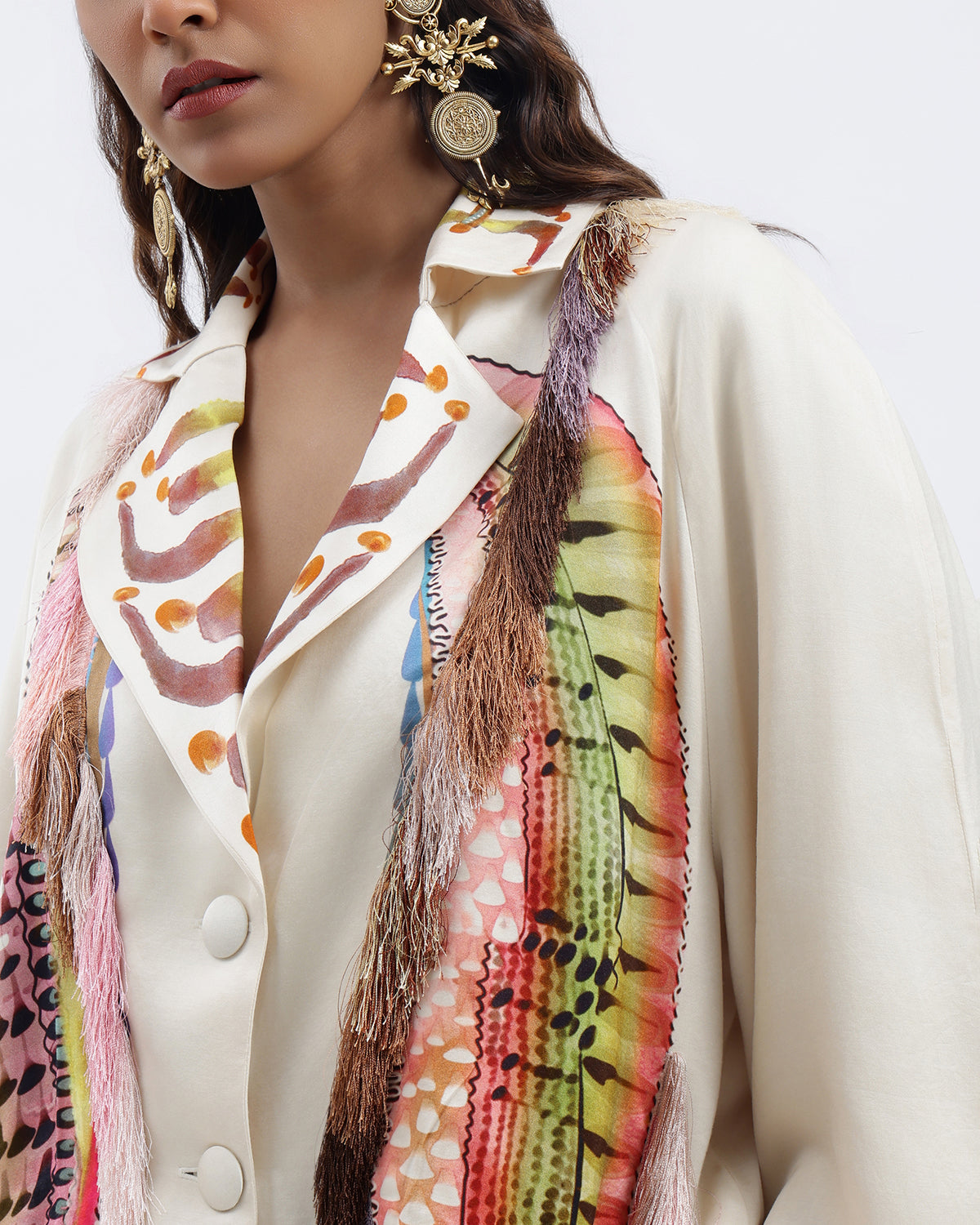 Fringed Crop Jacket