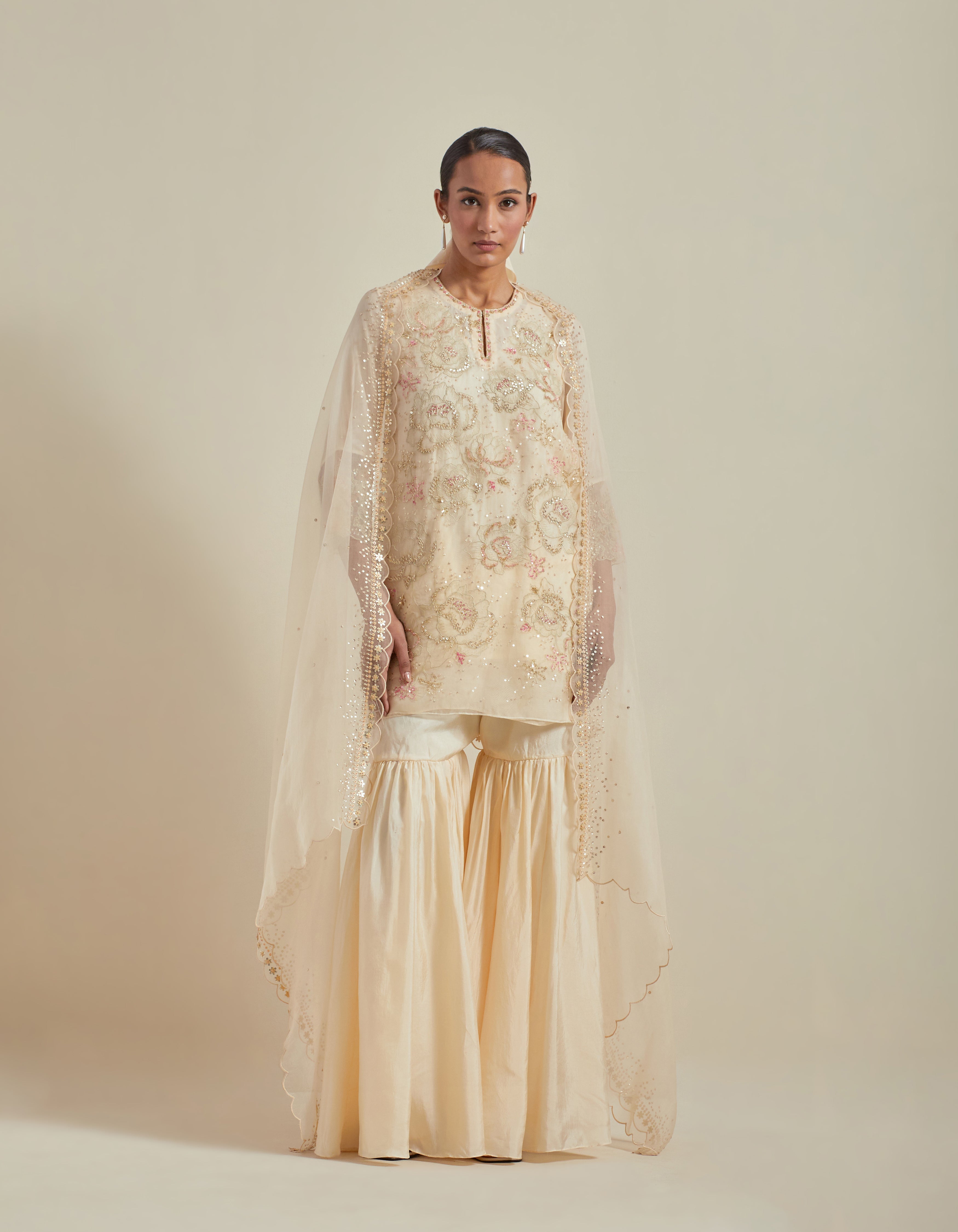 Off White Dupatta