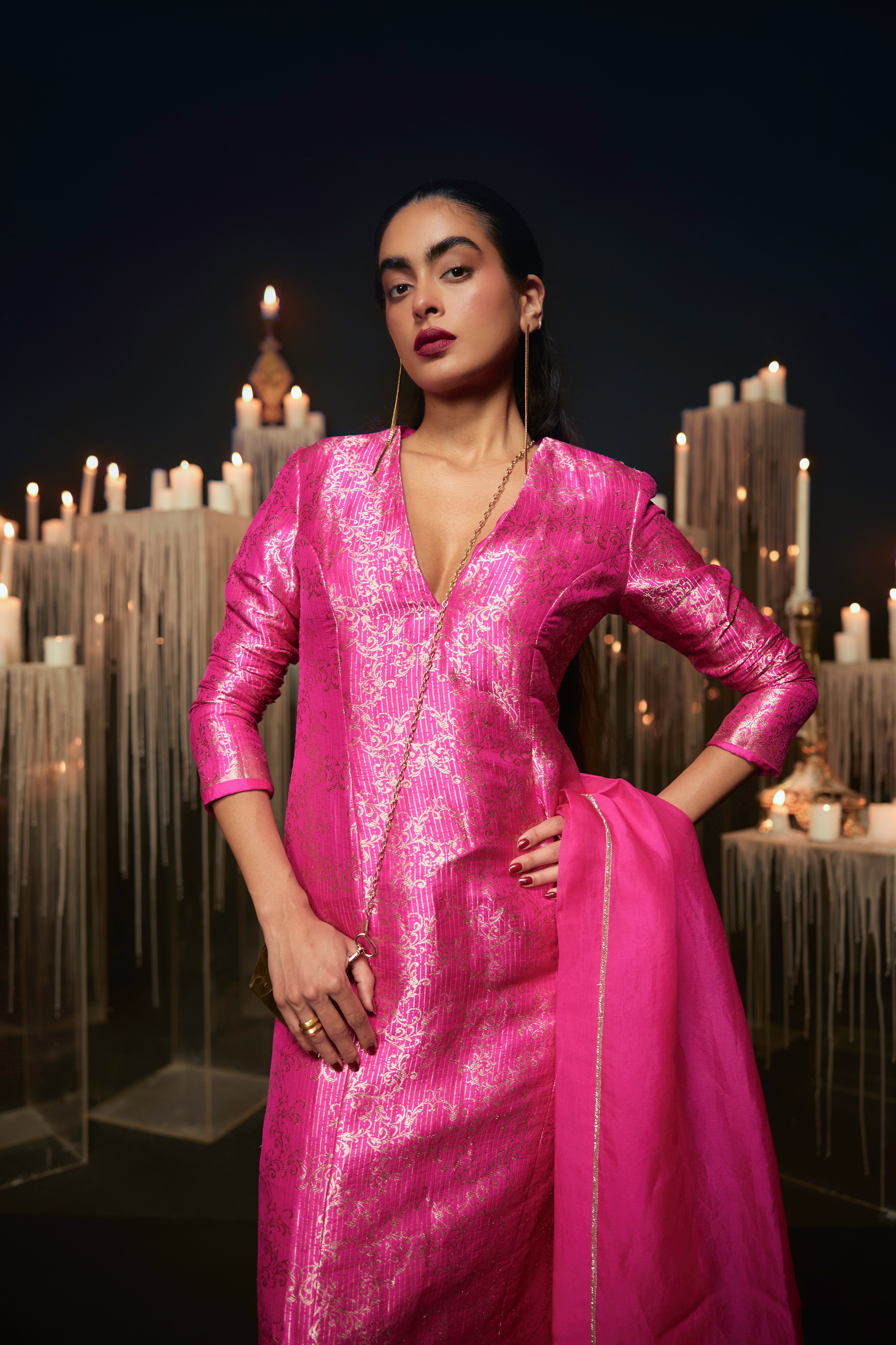 The Sweet Rose Kurta Set
