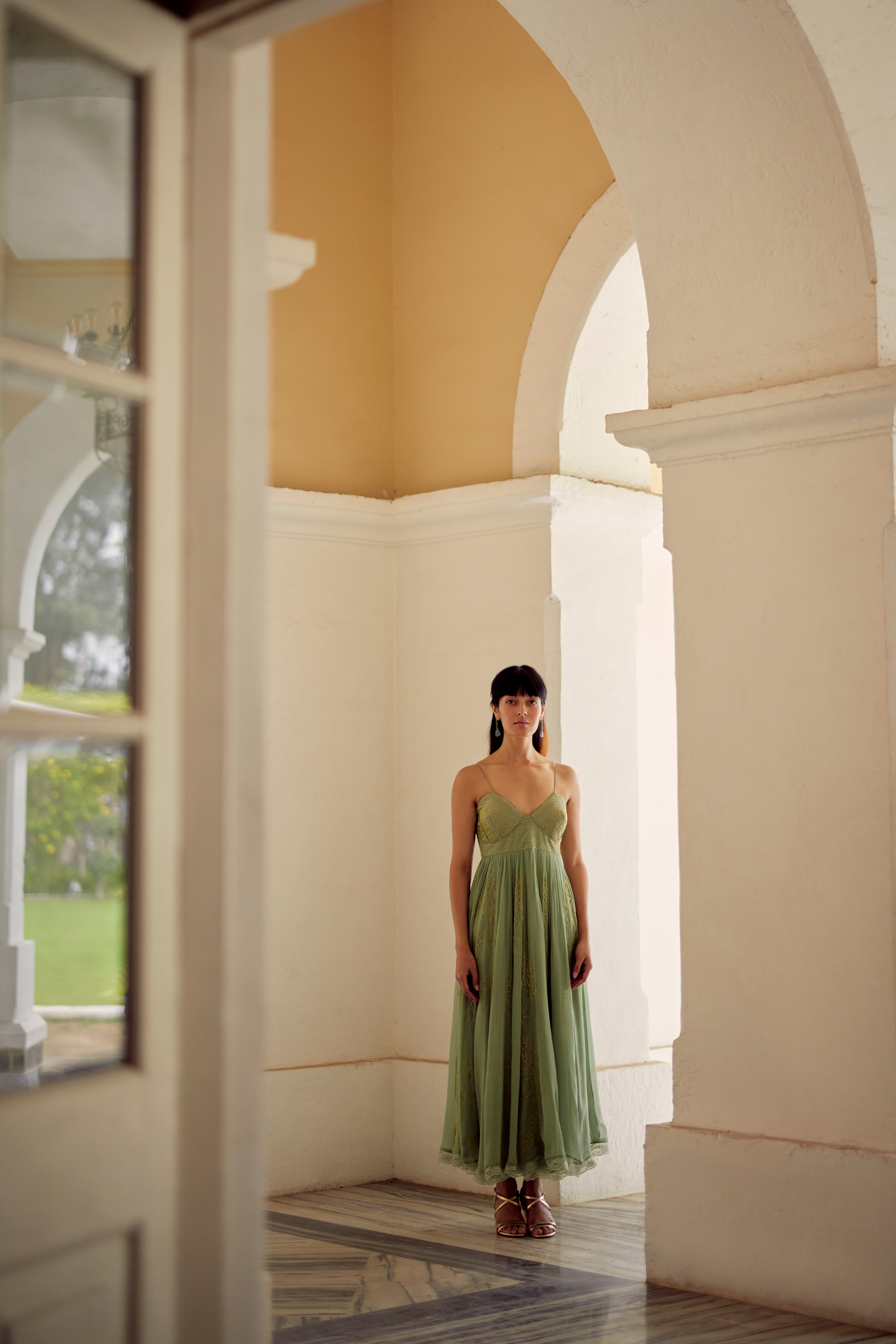 Sage Green Maxi Dress