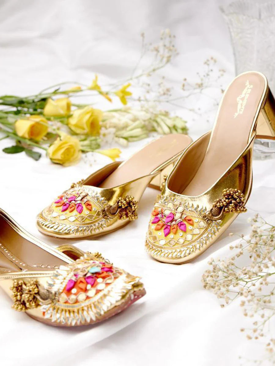 Goota Love Yellow-Mule Heel