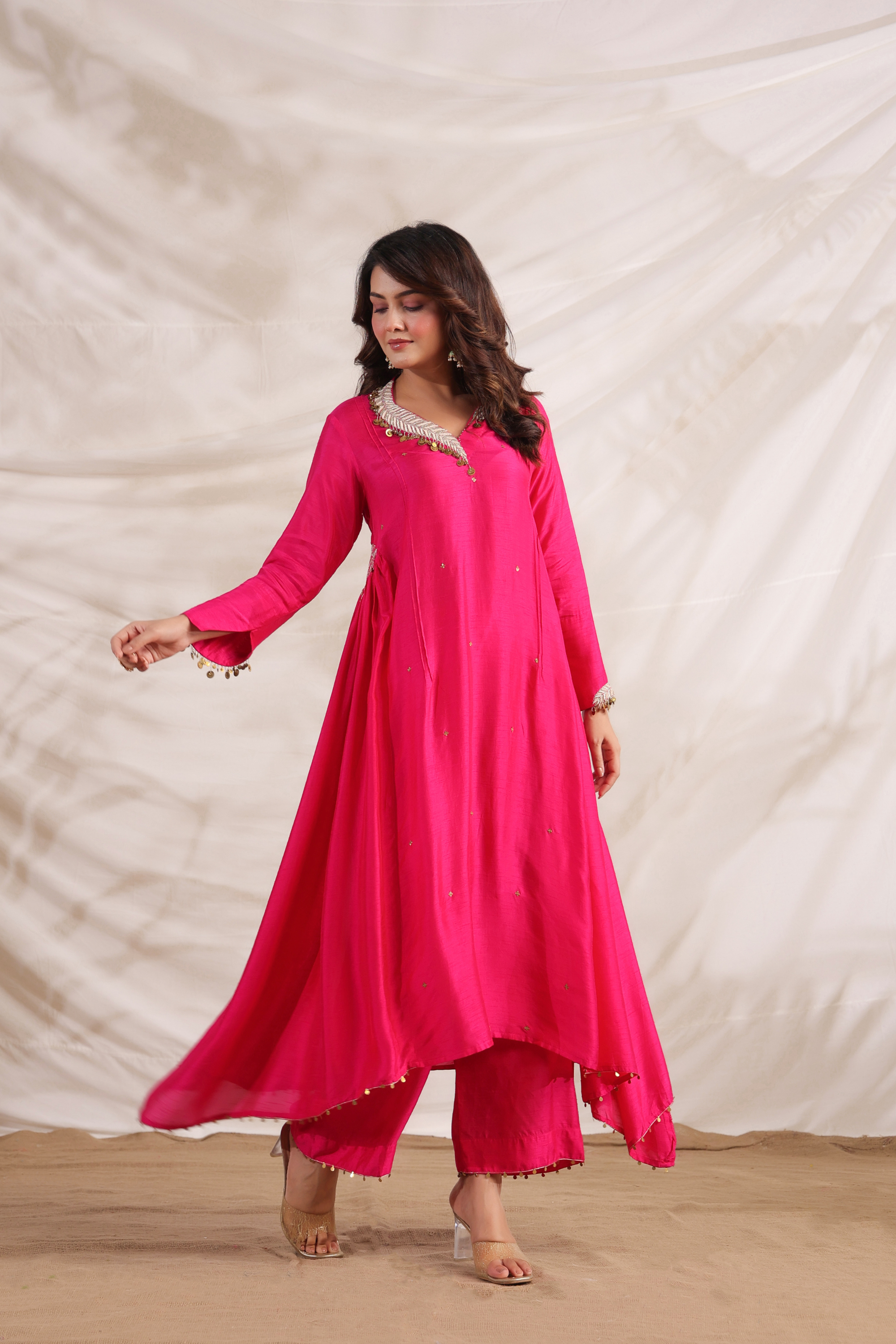 Pankh Anarkali Embroidered Kurta Set