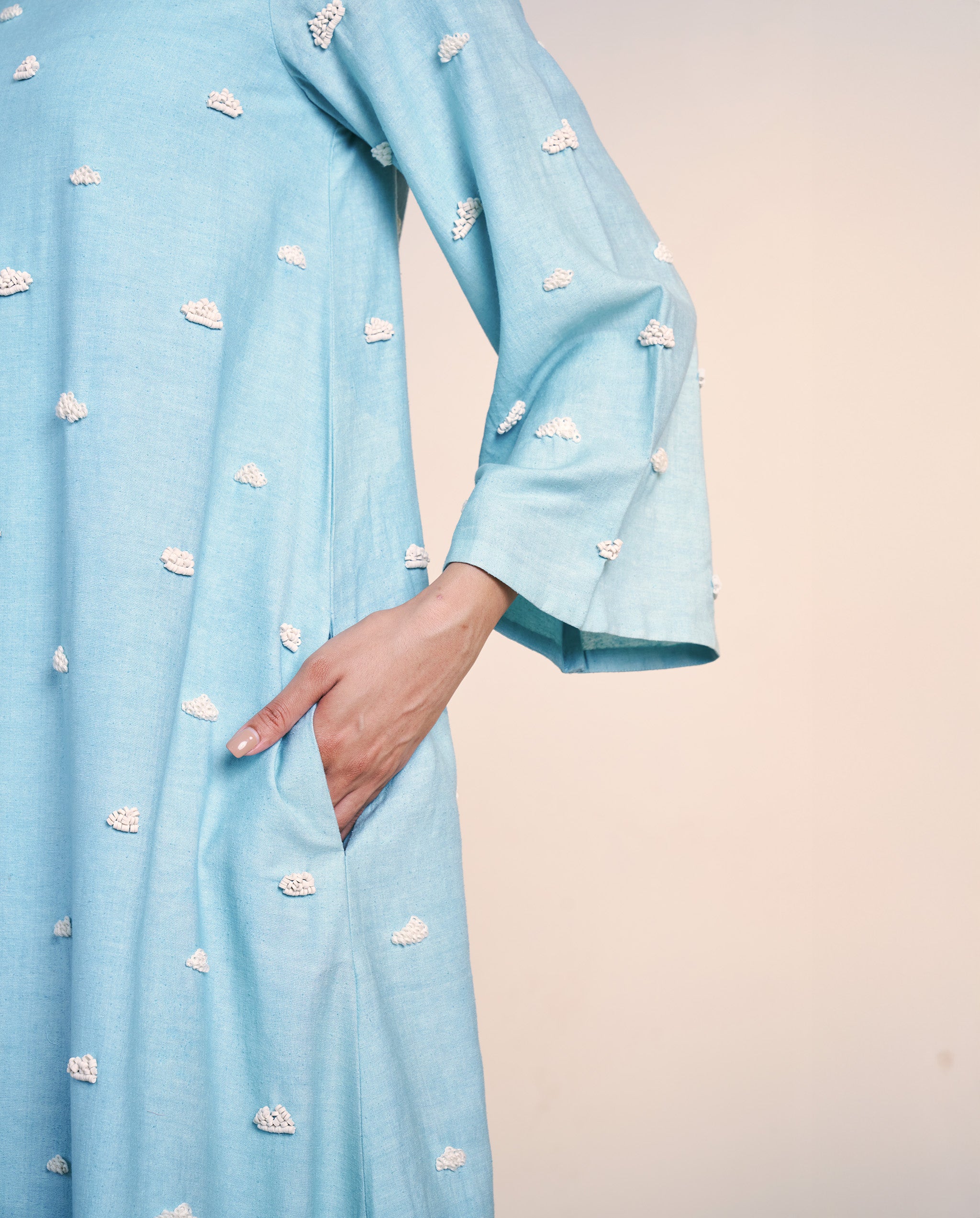 Ice Blue Whisper Dress