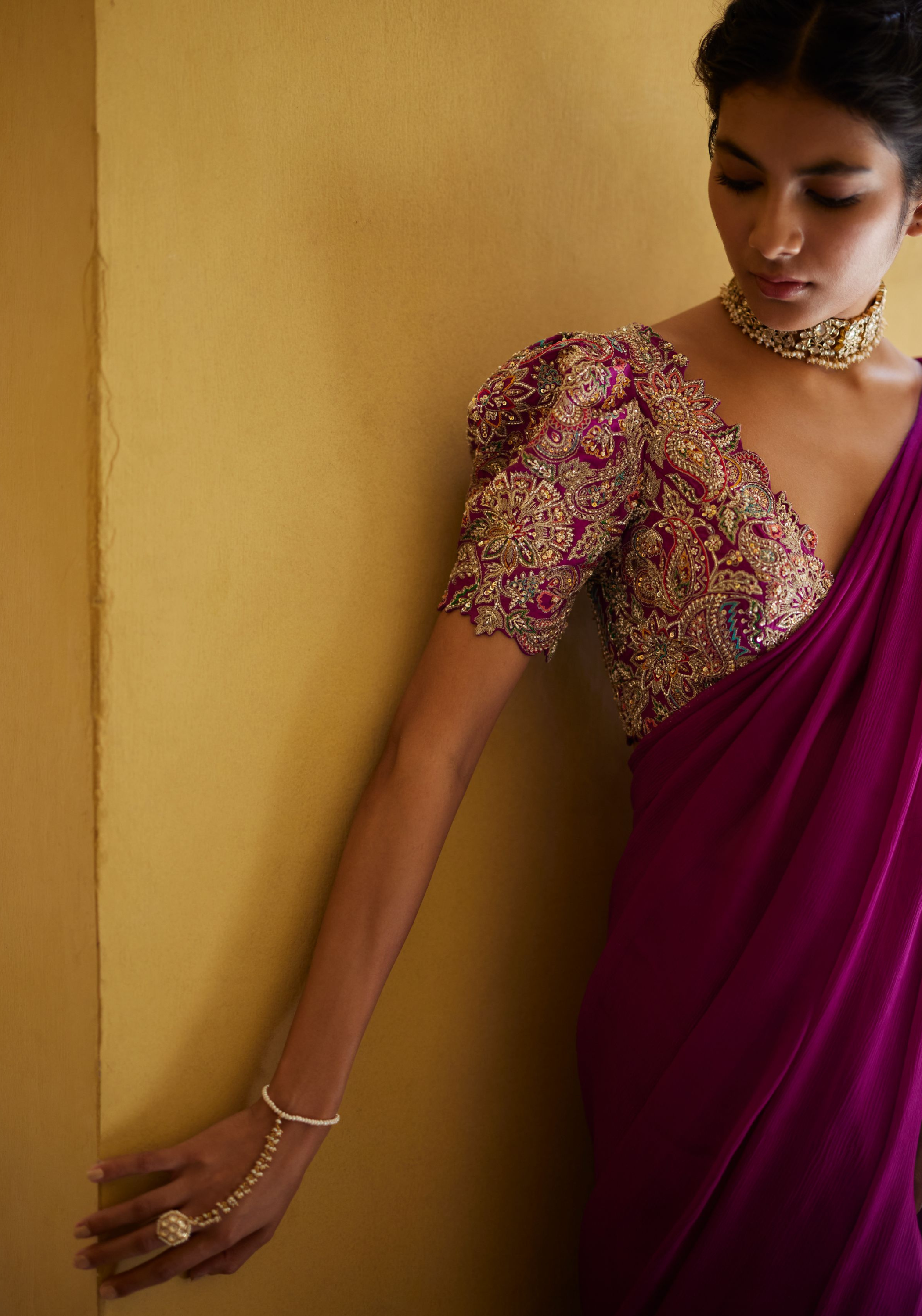 Ahilya Saree Set