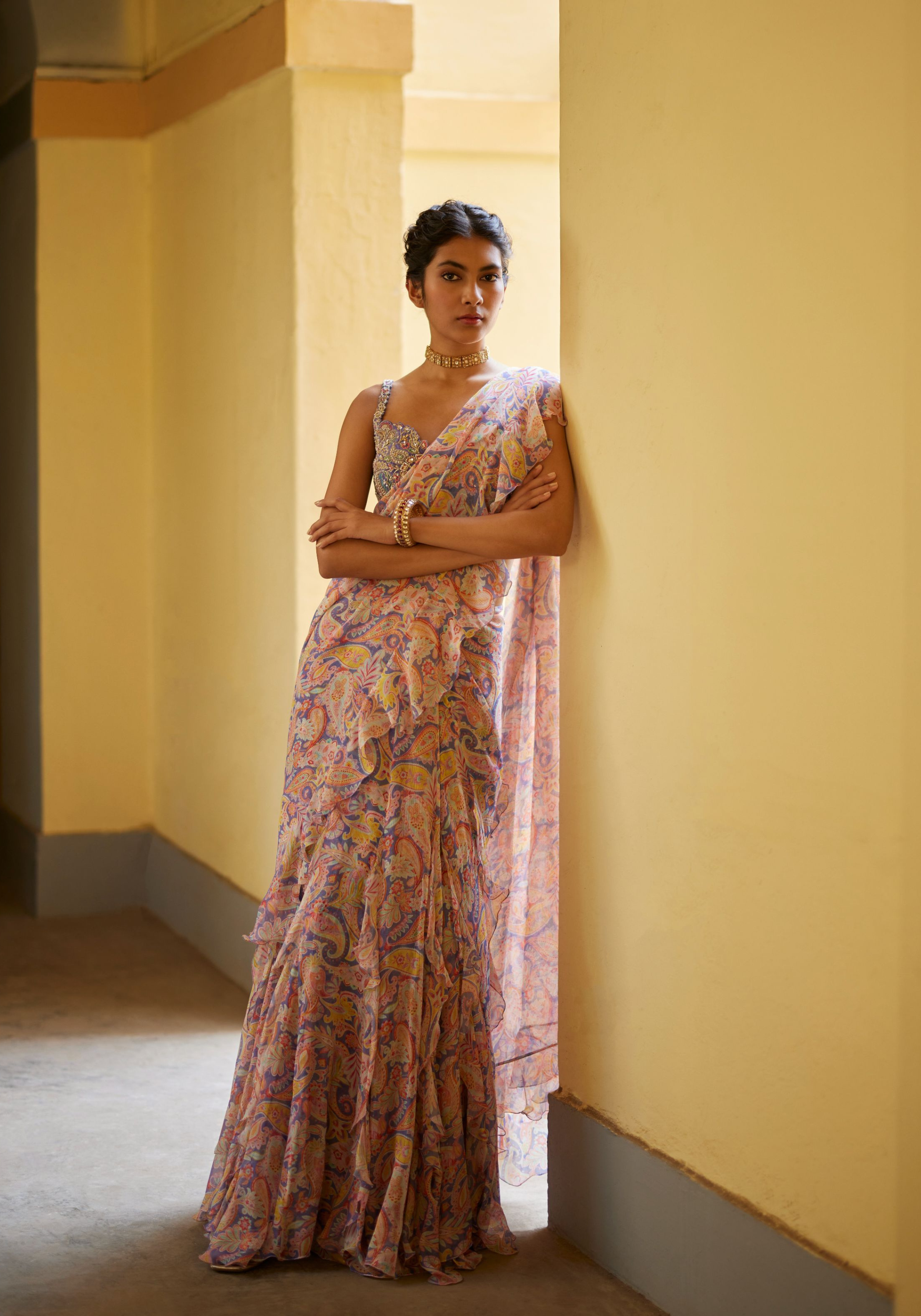 Ahilya Saree Set