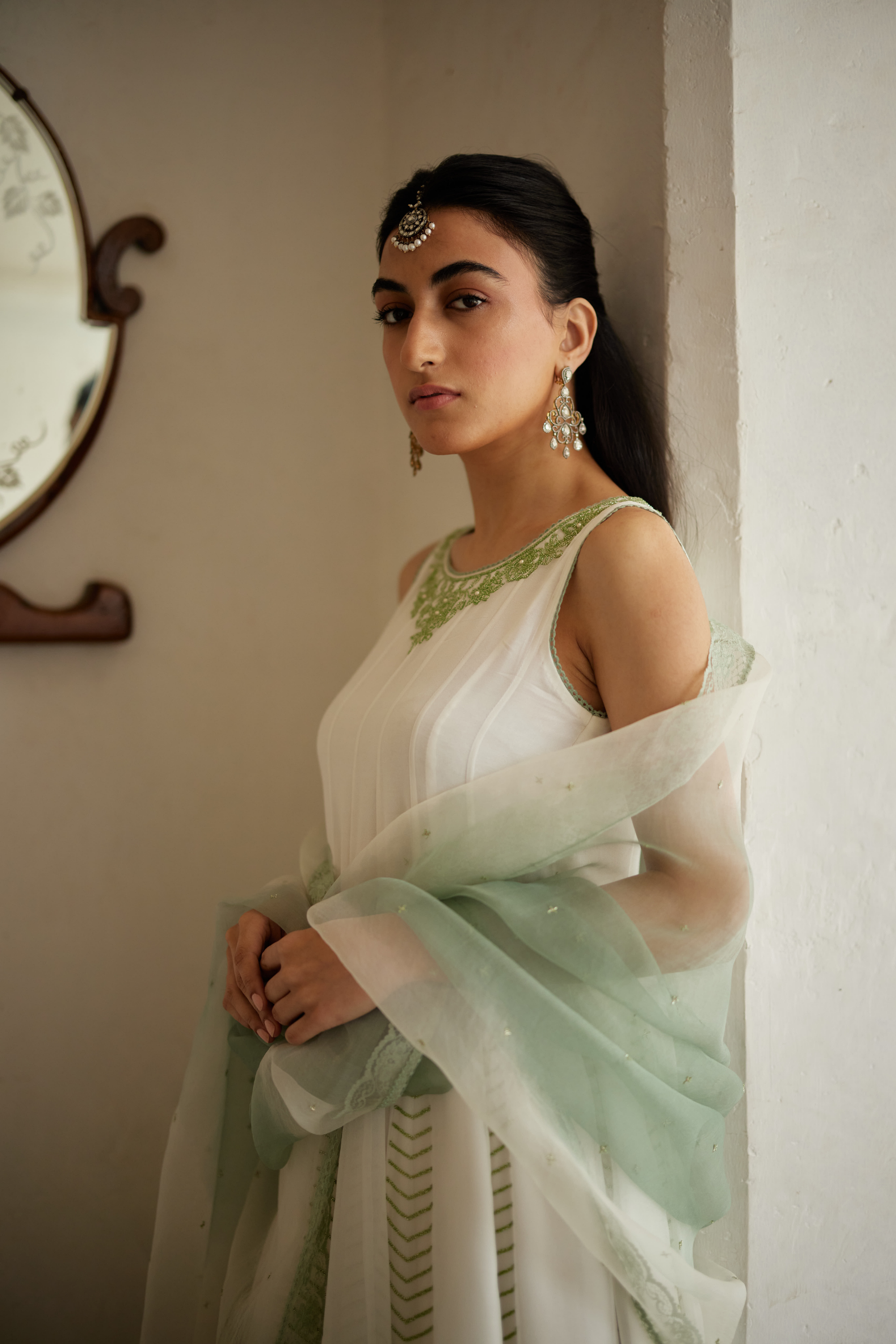 Ivory Sharara Set