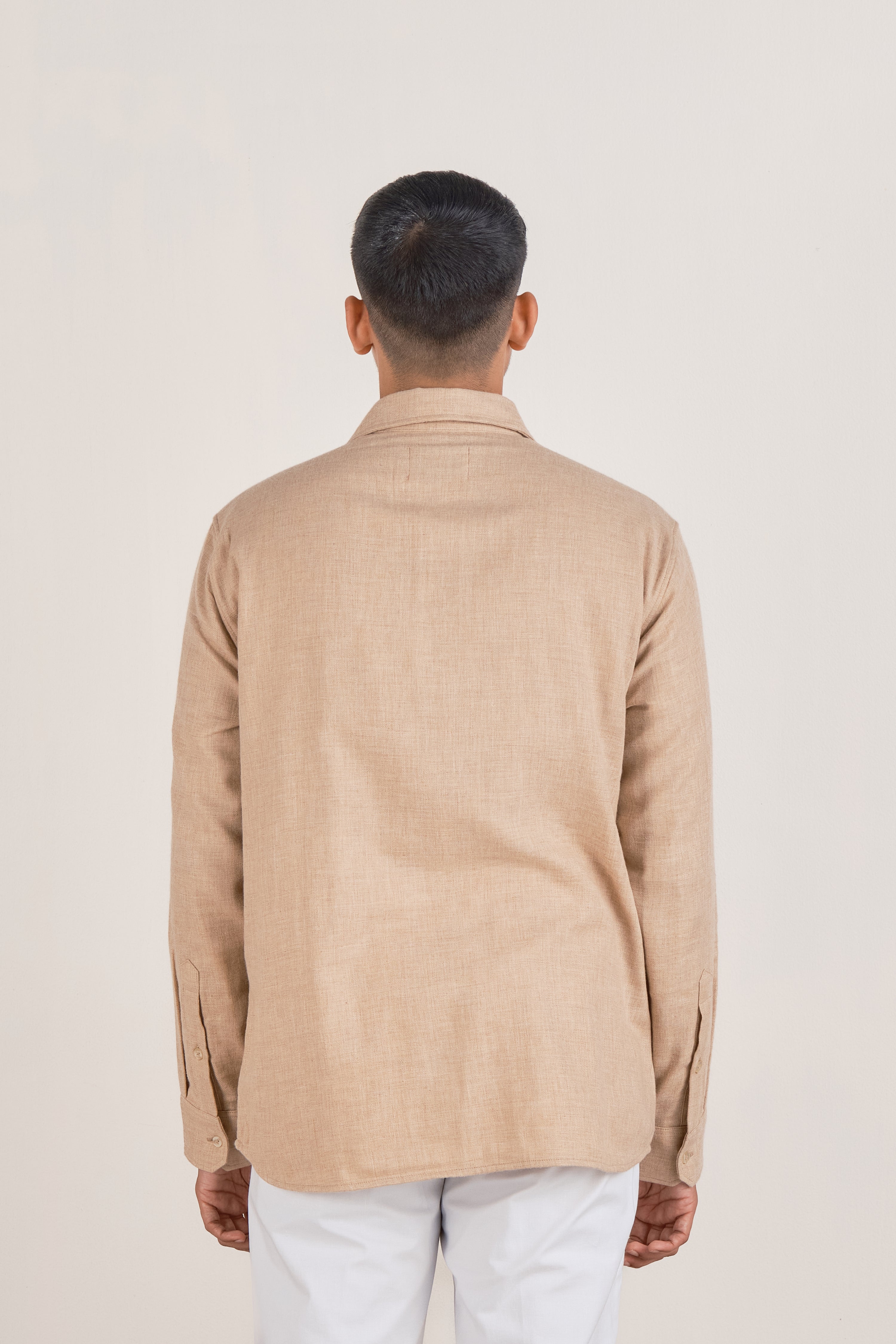 Deco Wave Double-Cloth Shirt