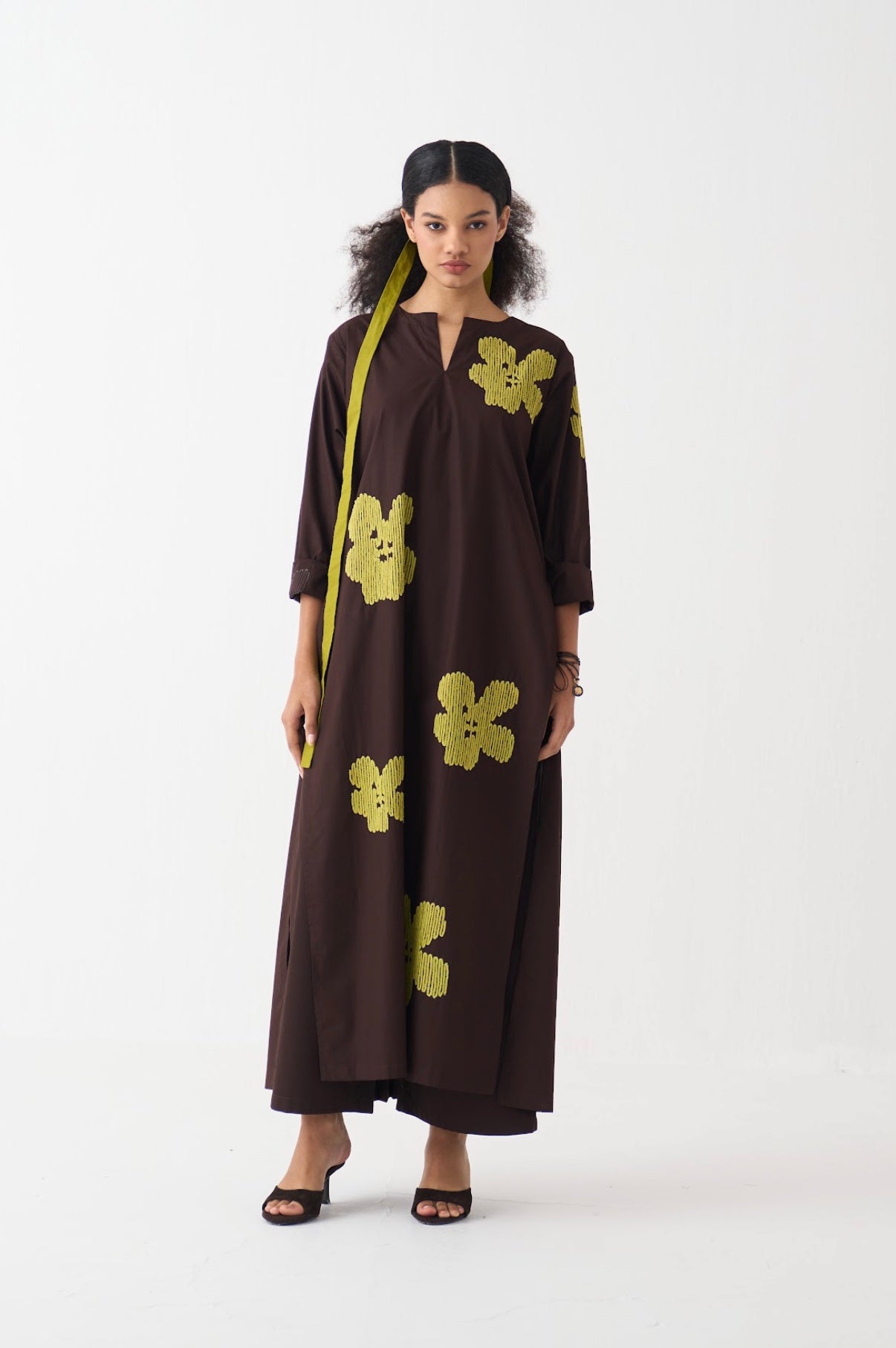 Back Pleat Tunic Co-ord(set Of 2)