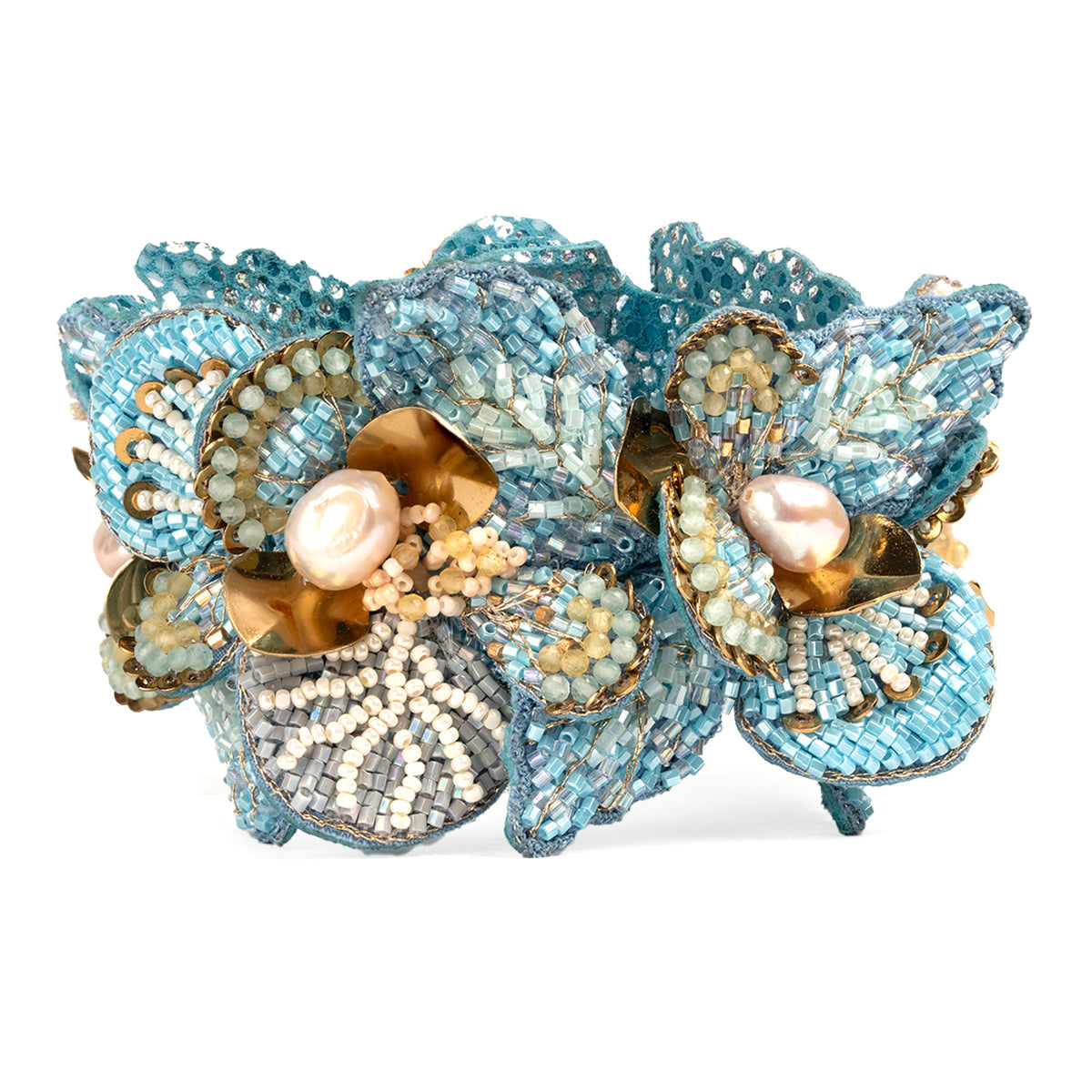 Primrose Cuff - Blue