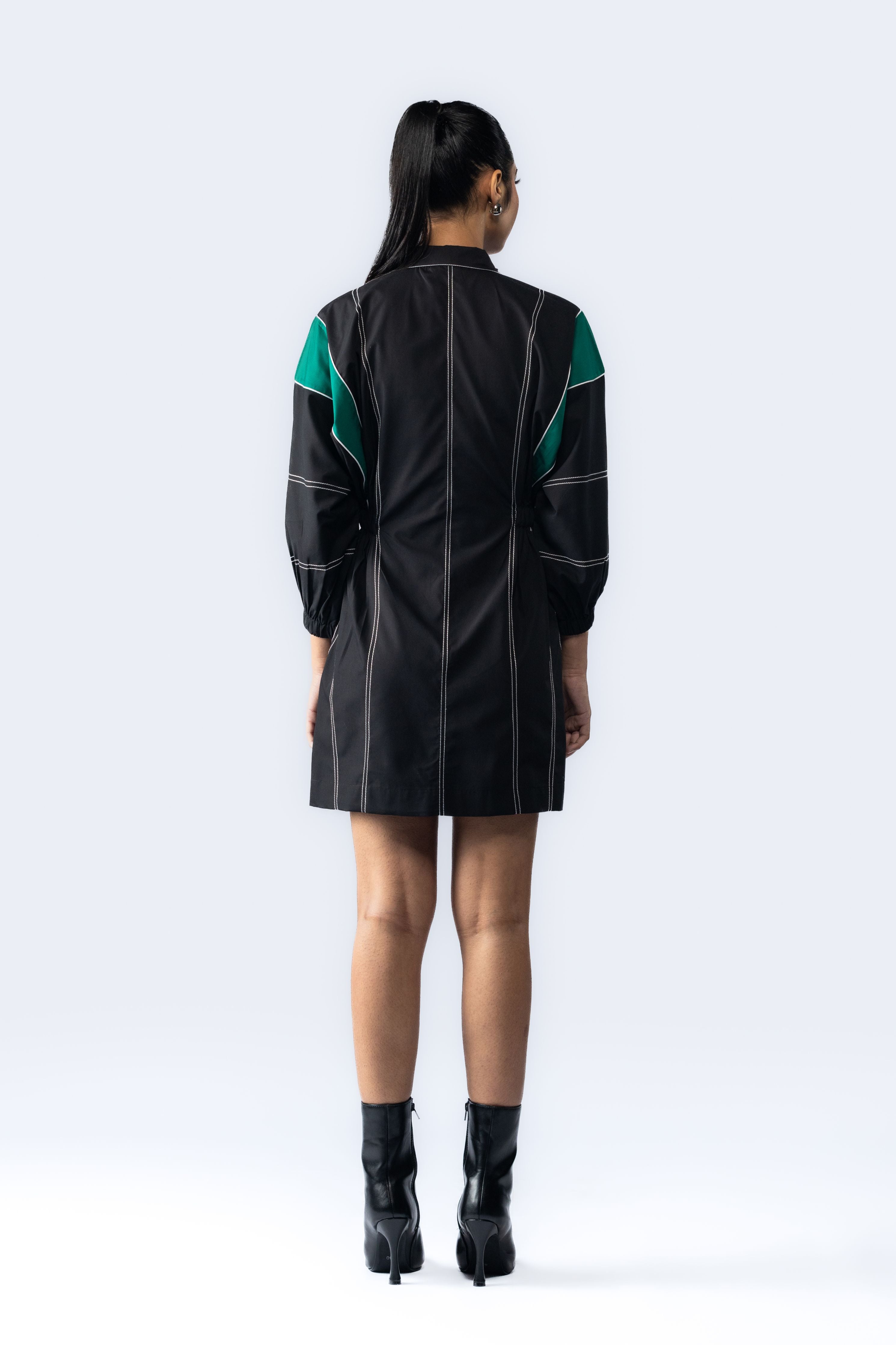 Colour Blocking Dress