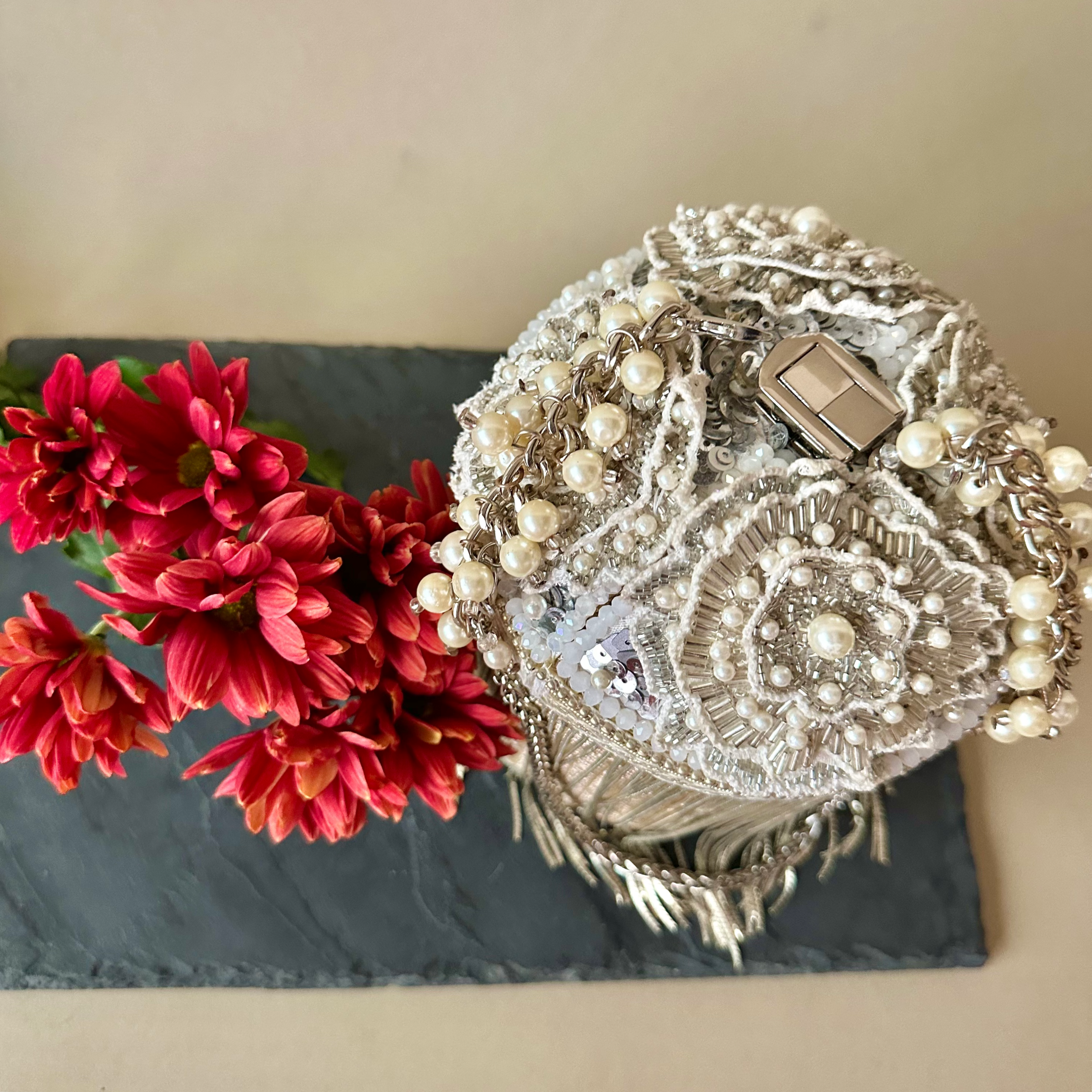 Hinted Cascade Silver Shimmer
