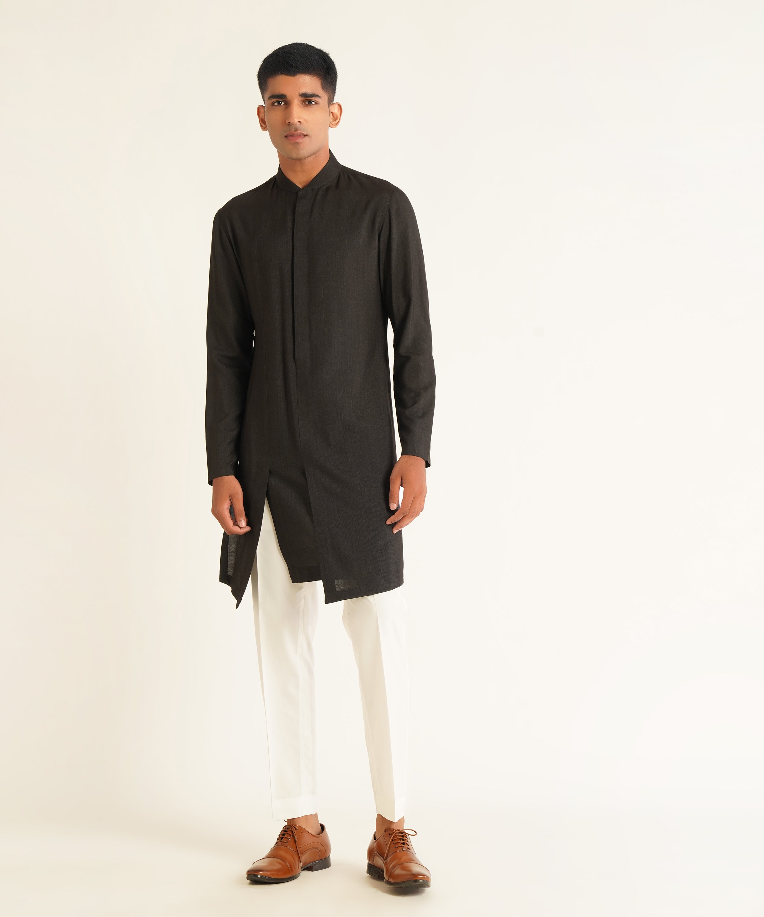 Double Front Slit Kurta
