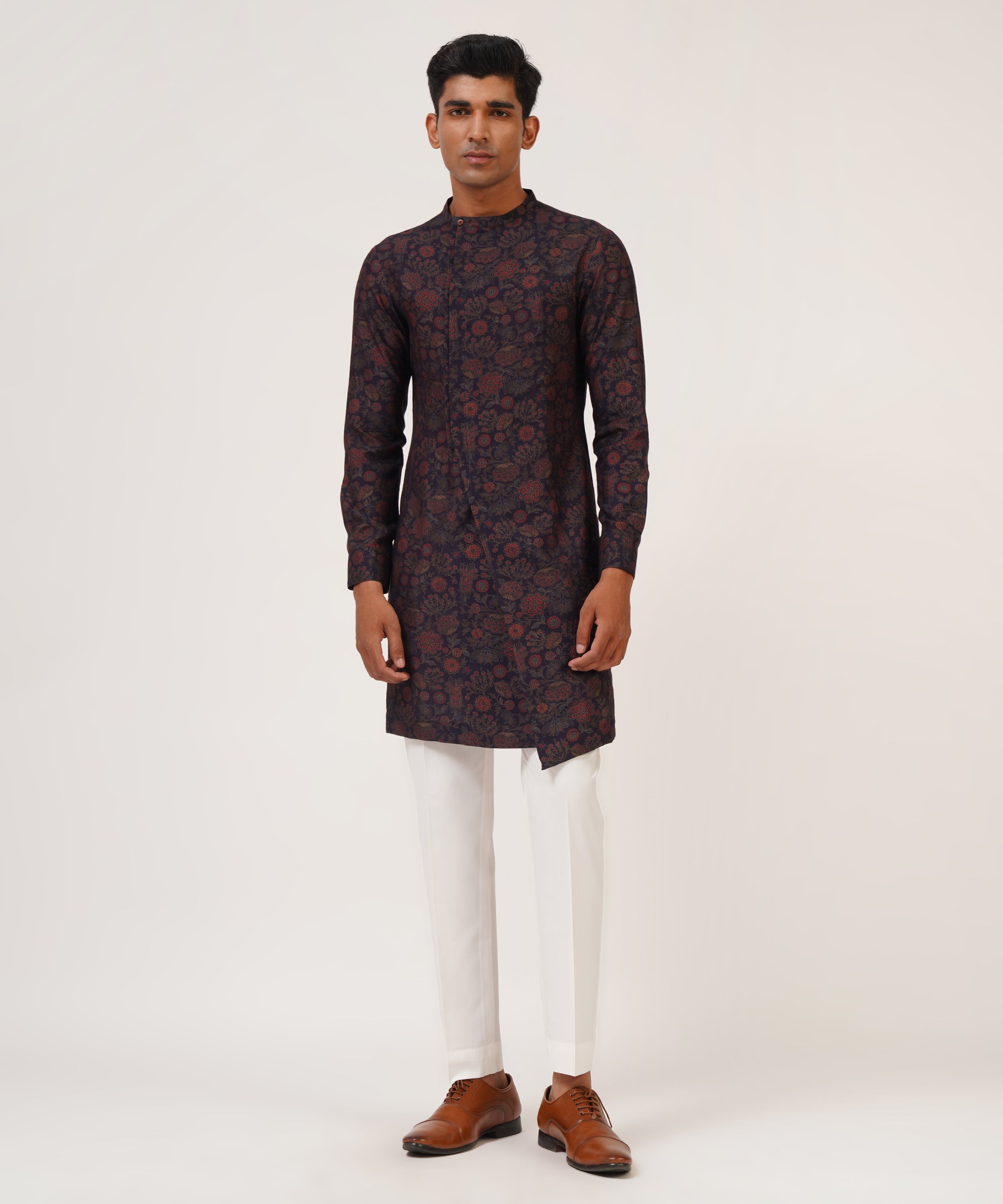 Side Open Printed Kurta