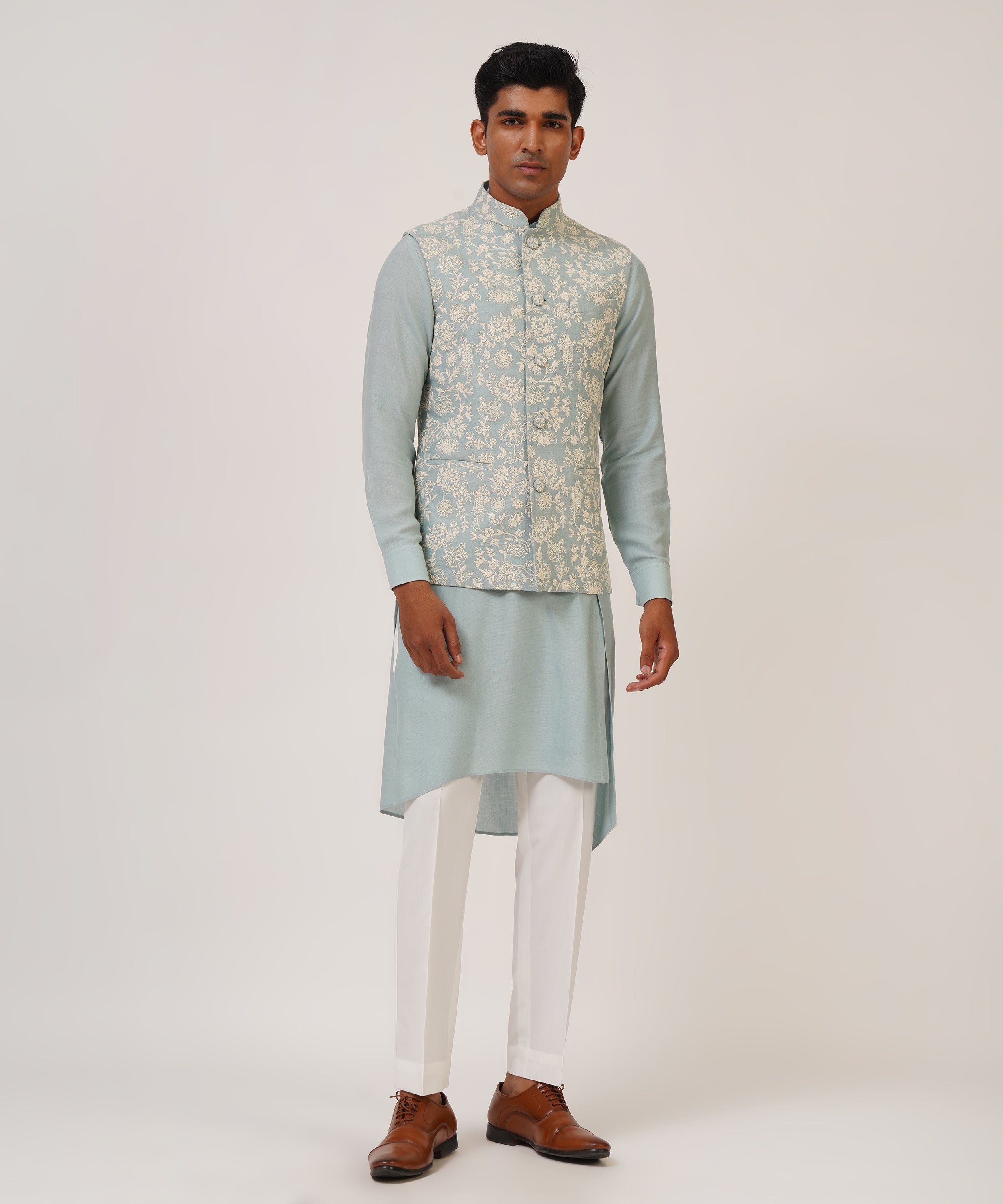 Embroidered Jawahar Jacket