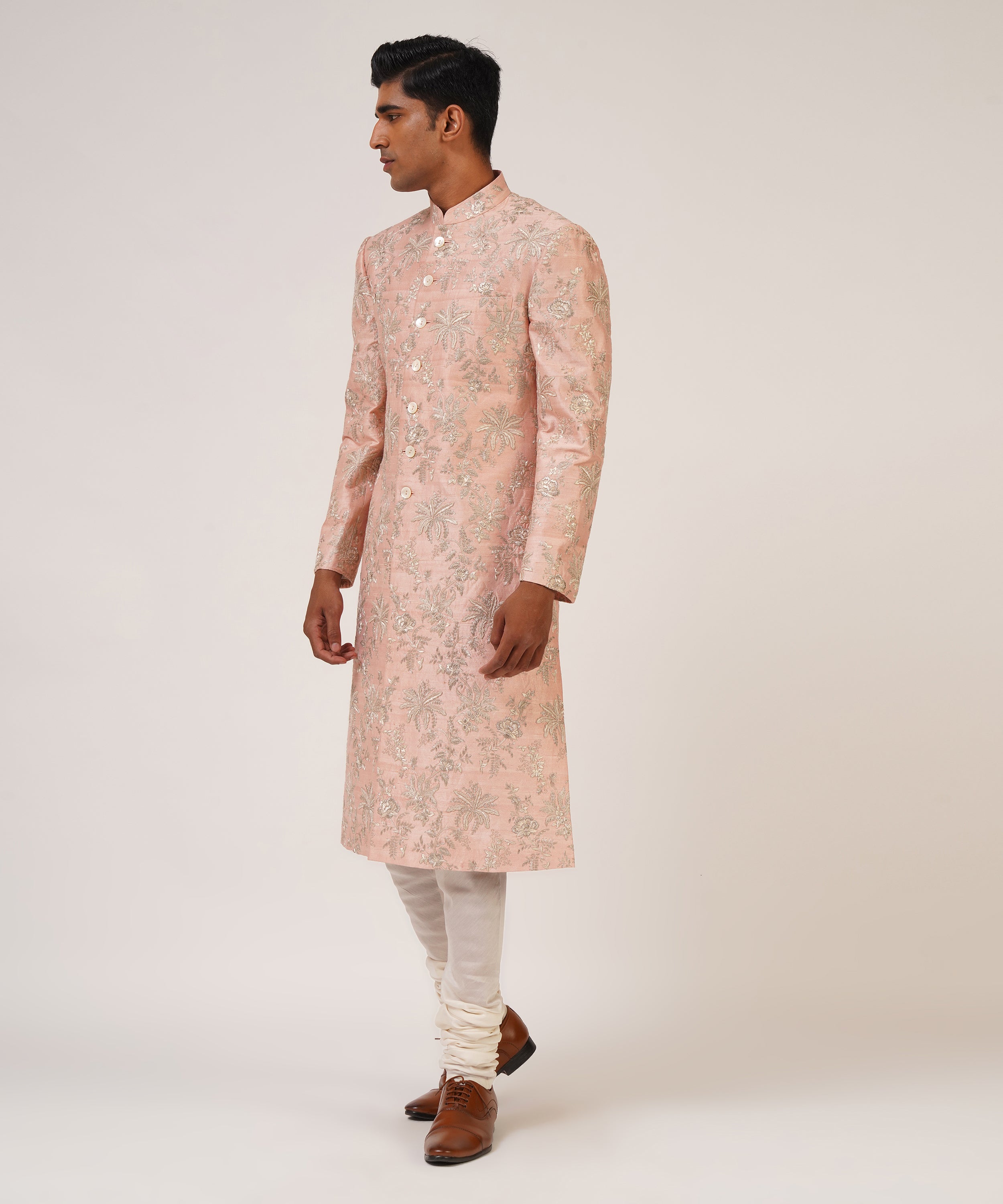 Embroidered Sherwani Set