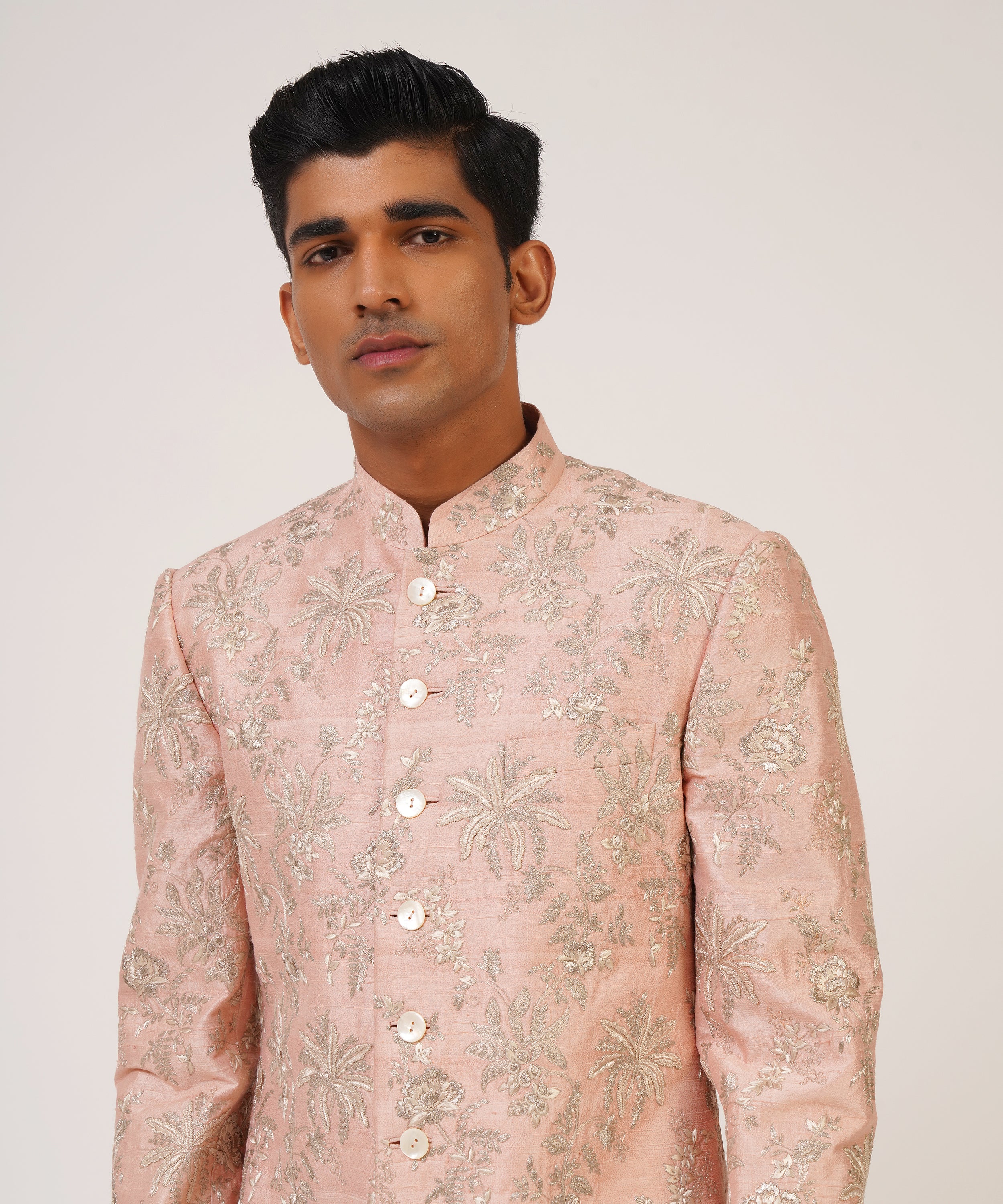 Embroidered Sherwani Set