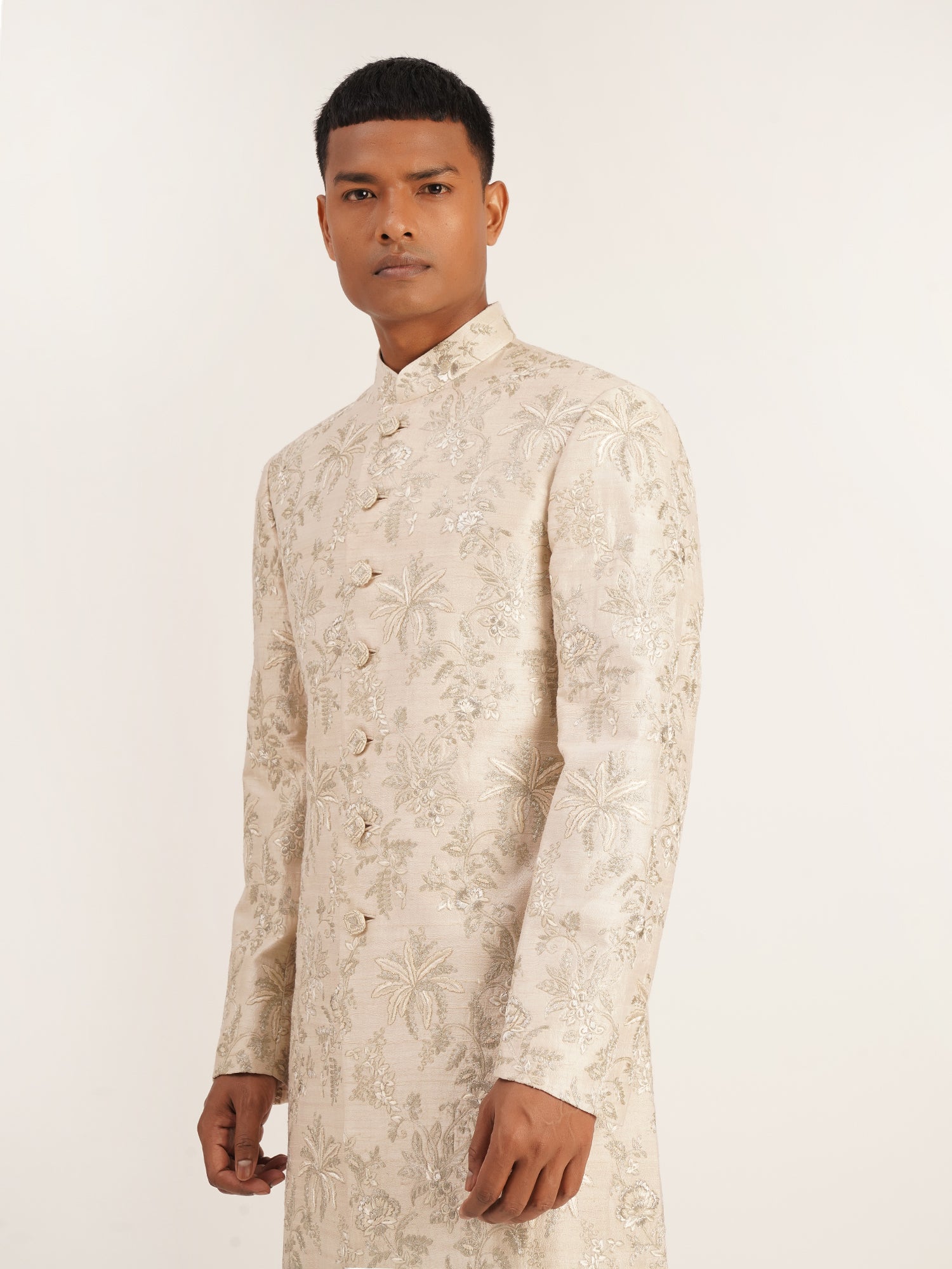 Embroidered Sherwani Set