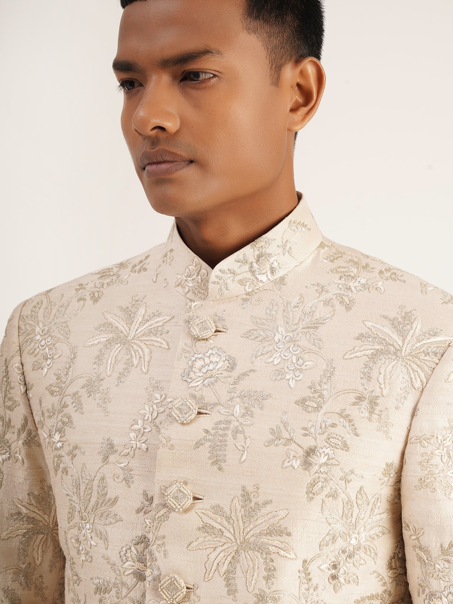 Embroidered Sherwani Set