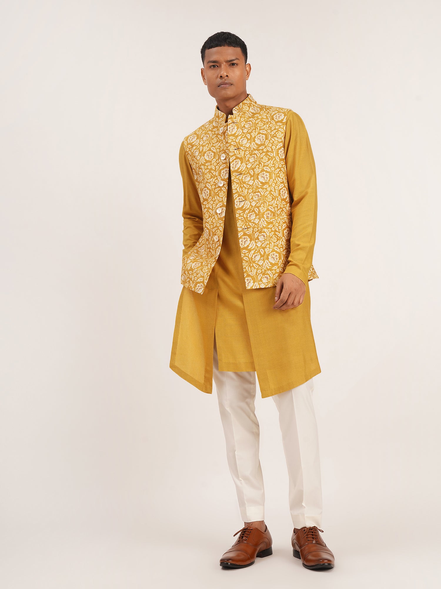 Thread Embroidered Jawahar Jacket