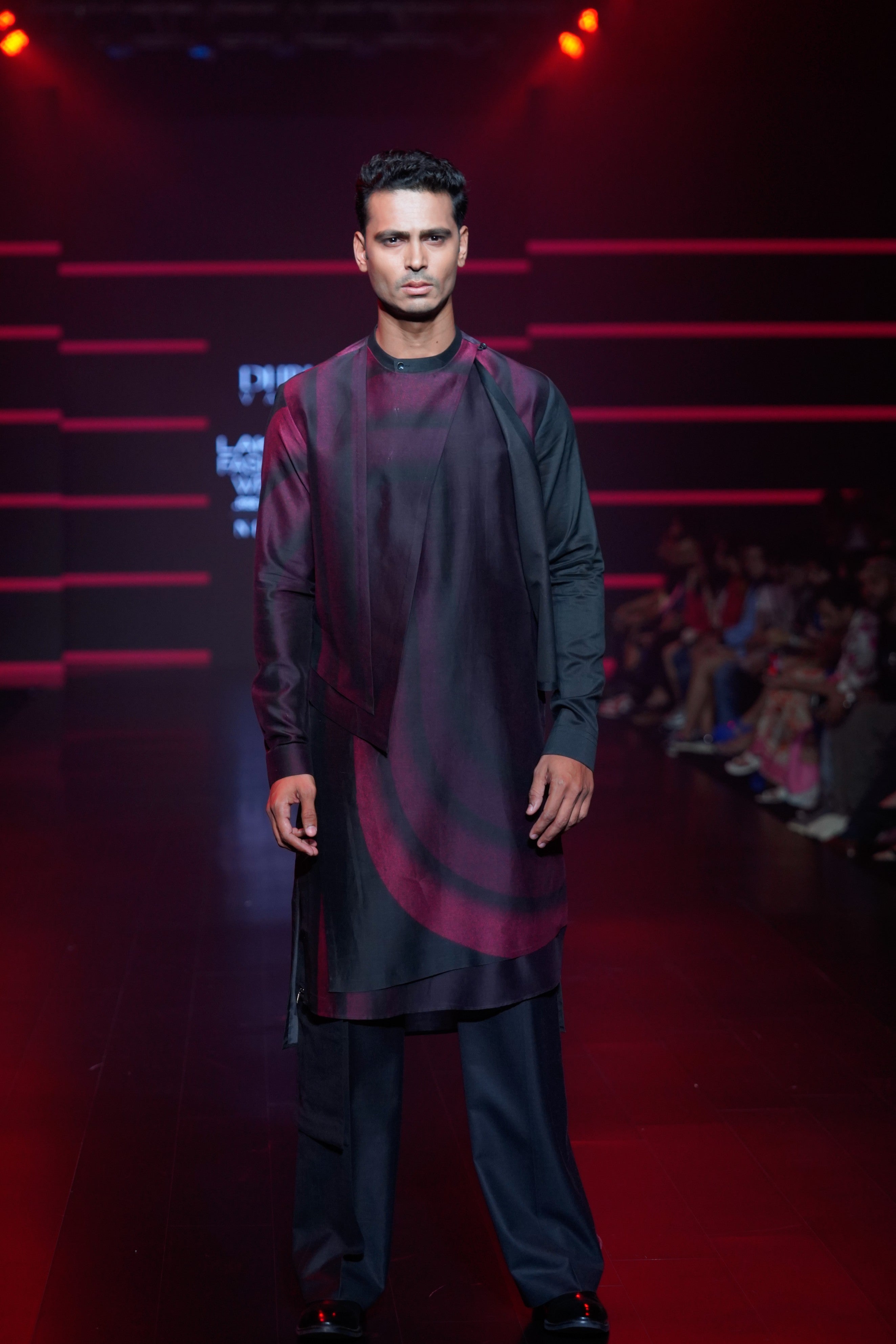 Printed Hybrid Kurta