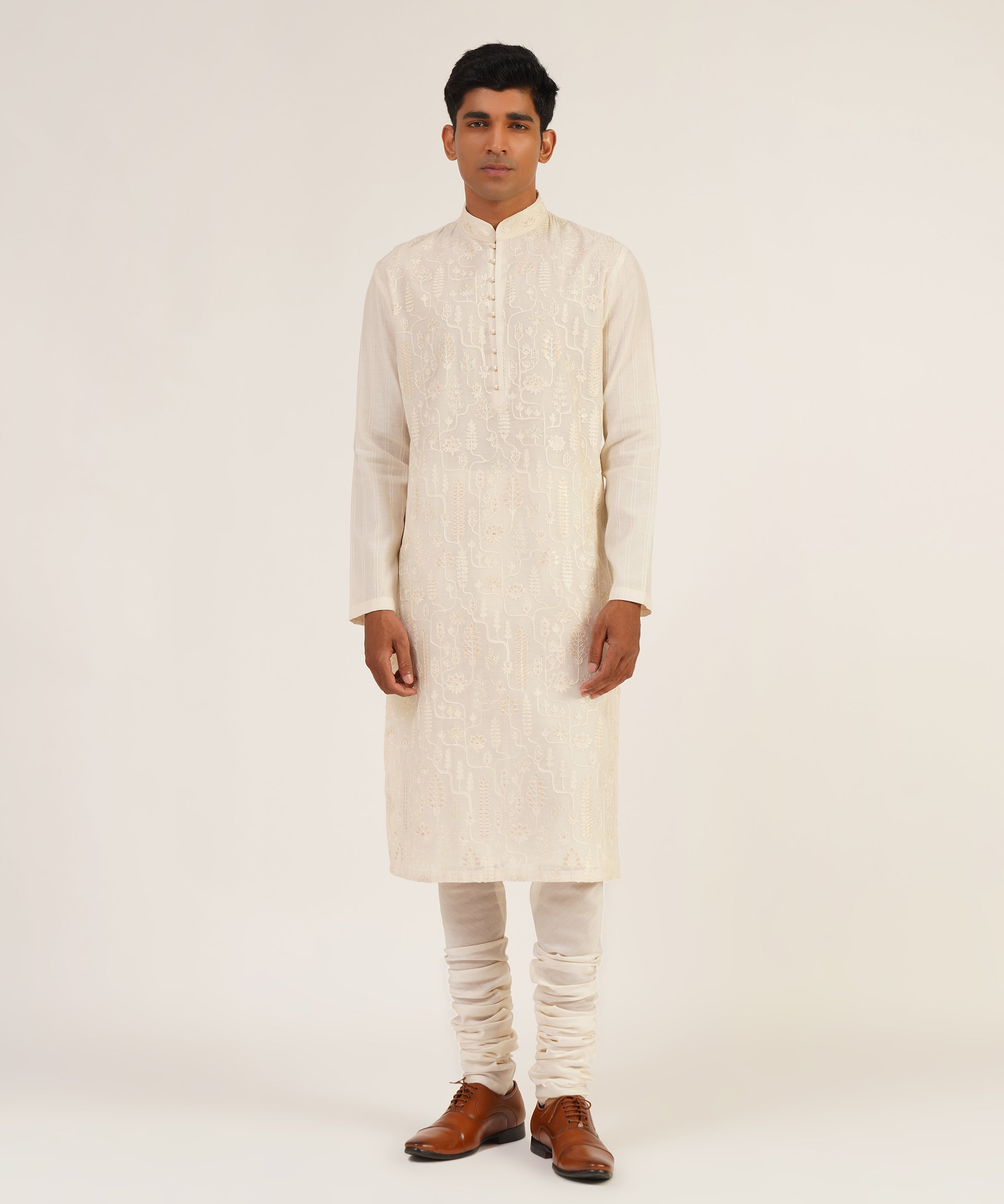 Embriodered Kurta Set