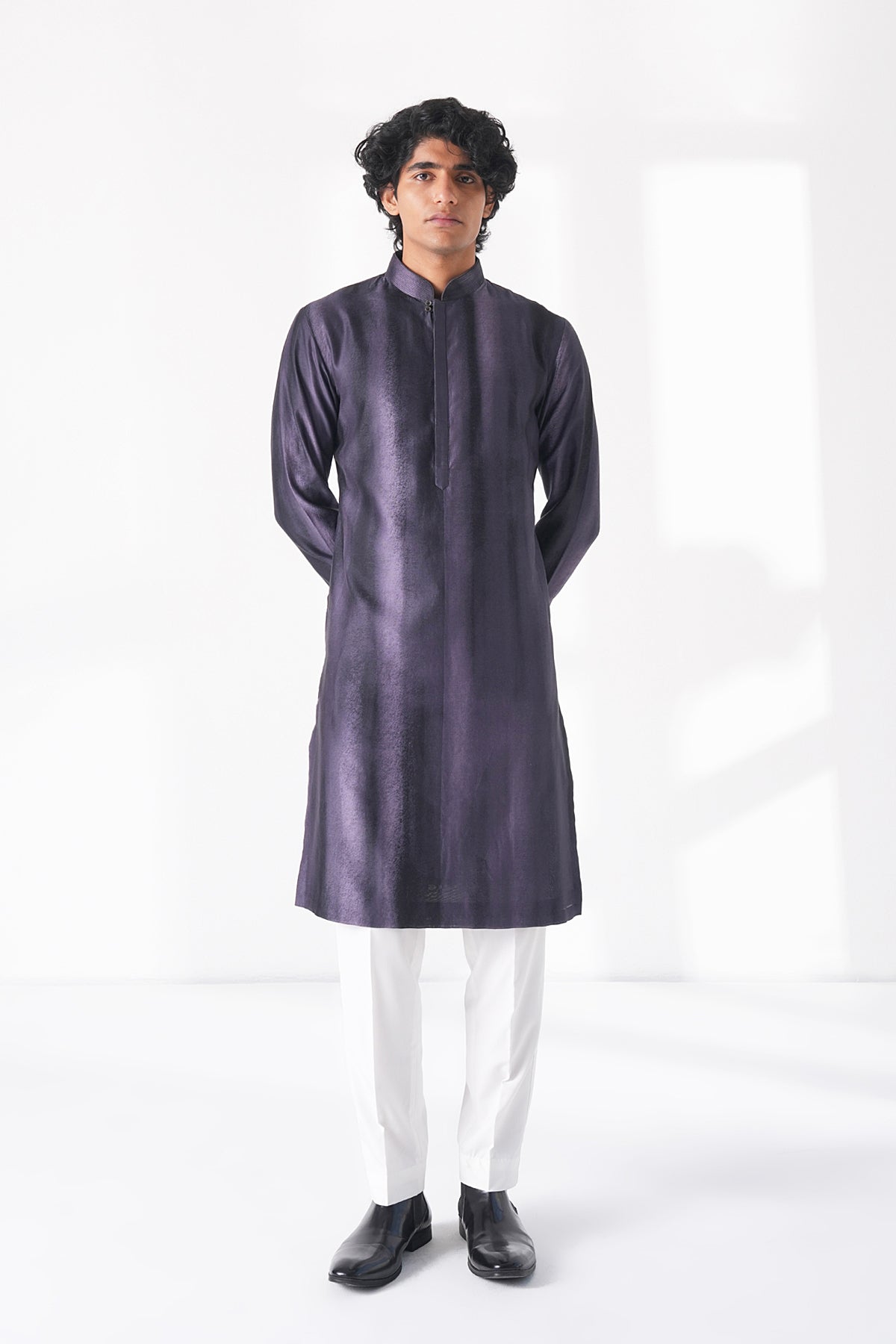 Shaded Printed Kurta Set