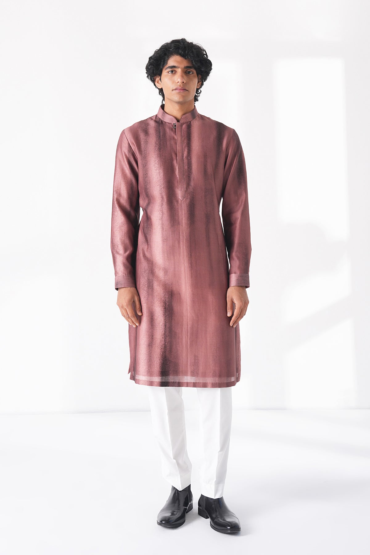 Shaded Printed Kurta Set