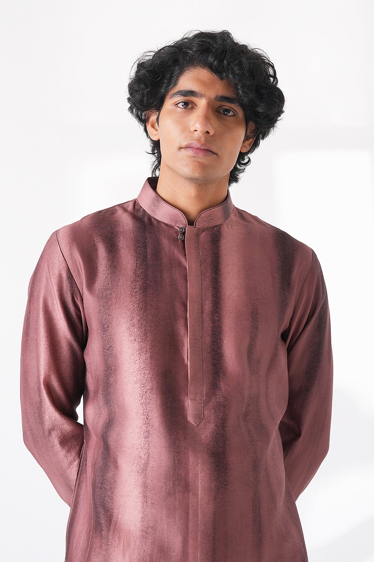 Shaded Printed Kurta Set