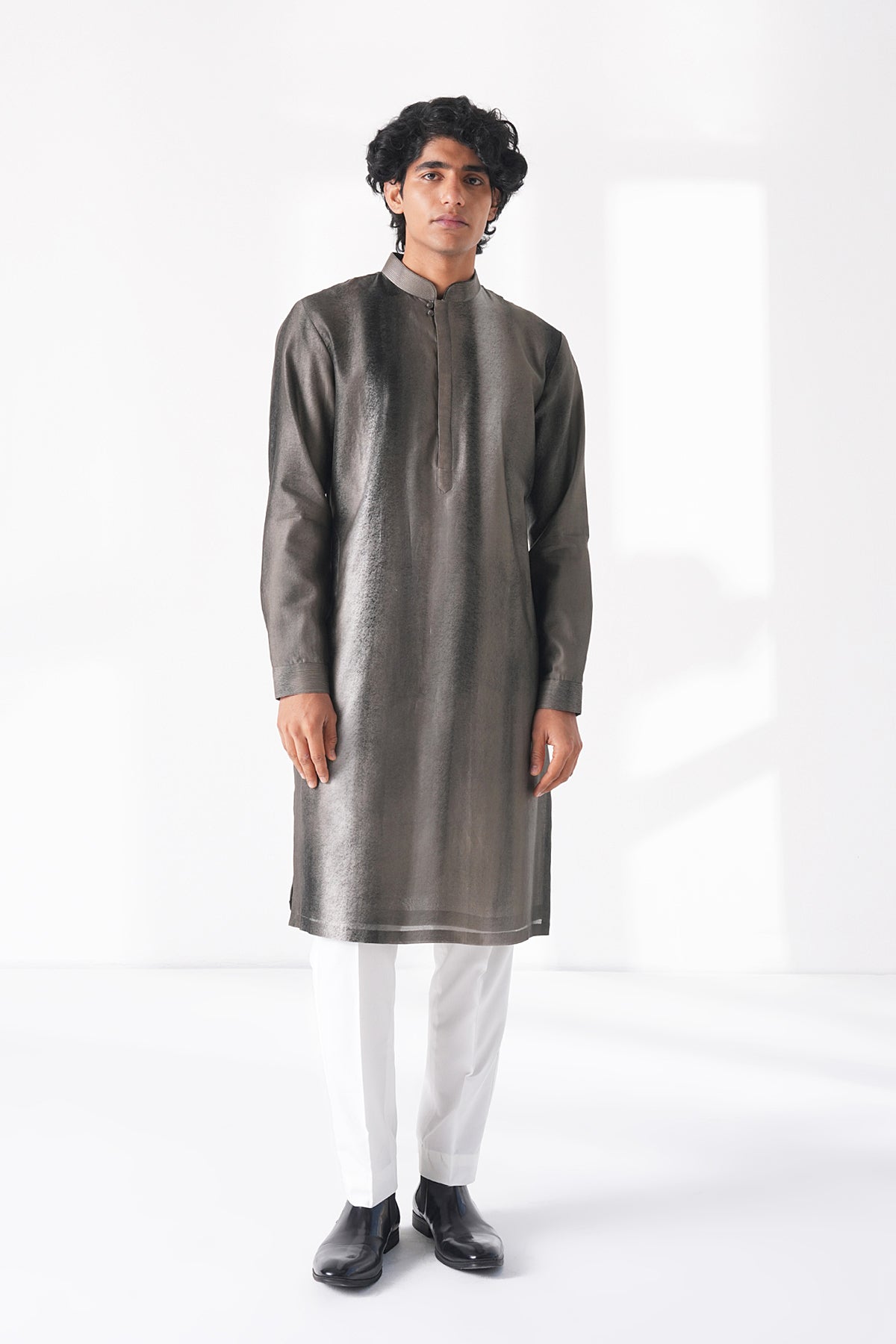 Shaded Printed Kurta Set