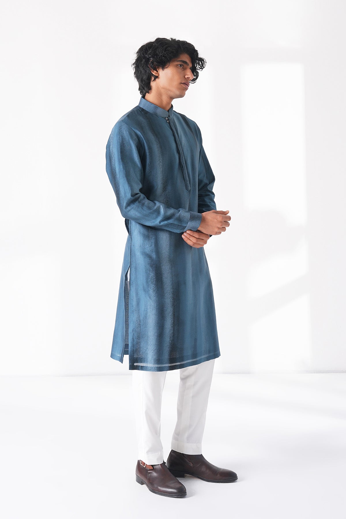 Shaded Printed Kurta Set
