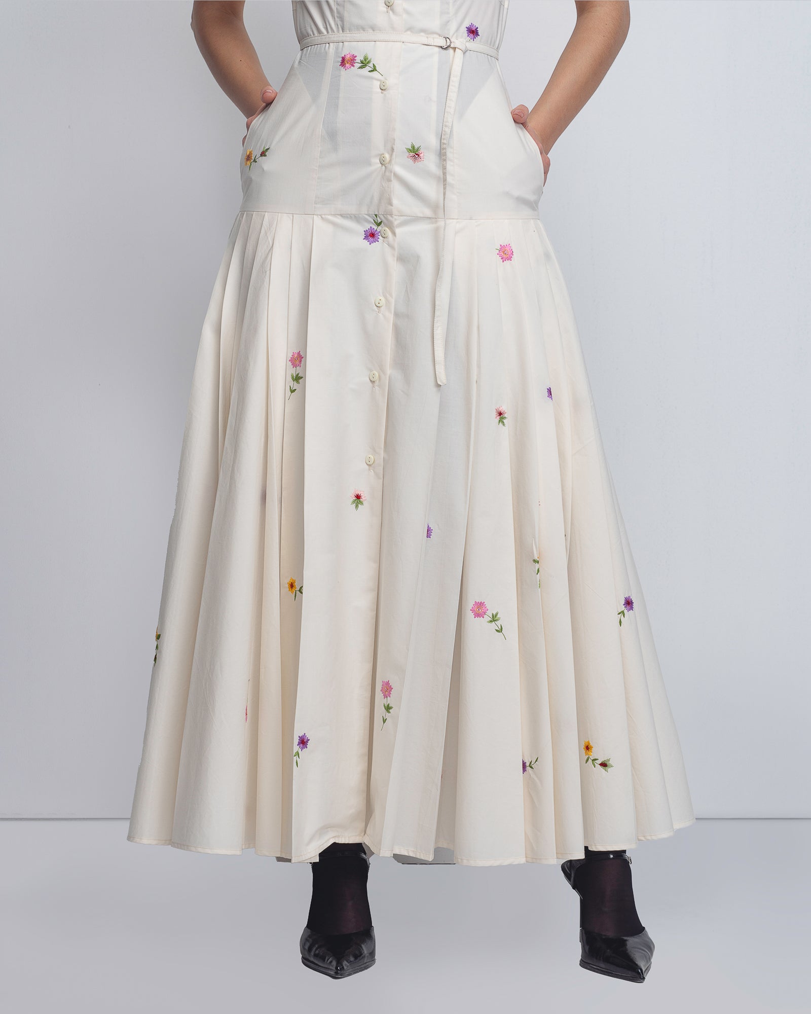 Gami Embroidered Dress