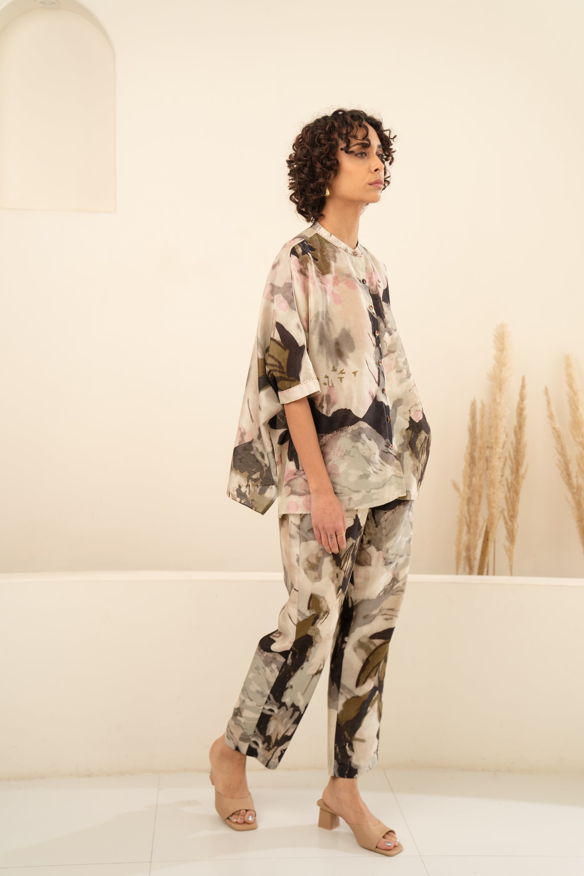 Scattered Petals Print Co-Ord Set