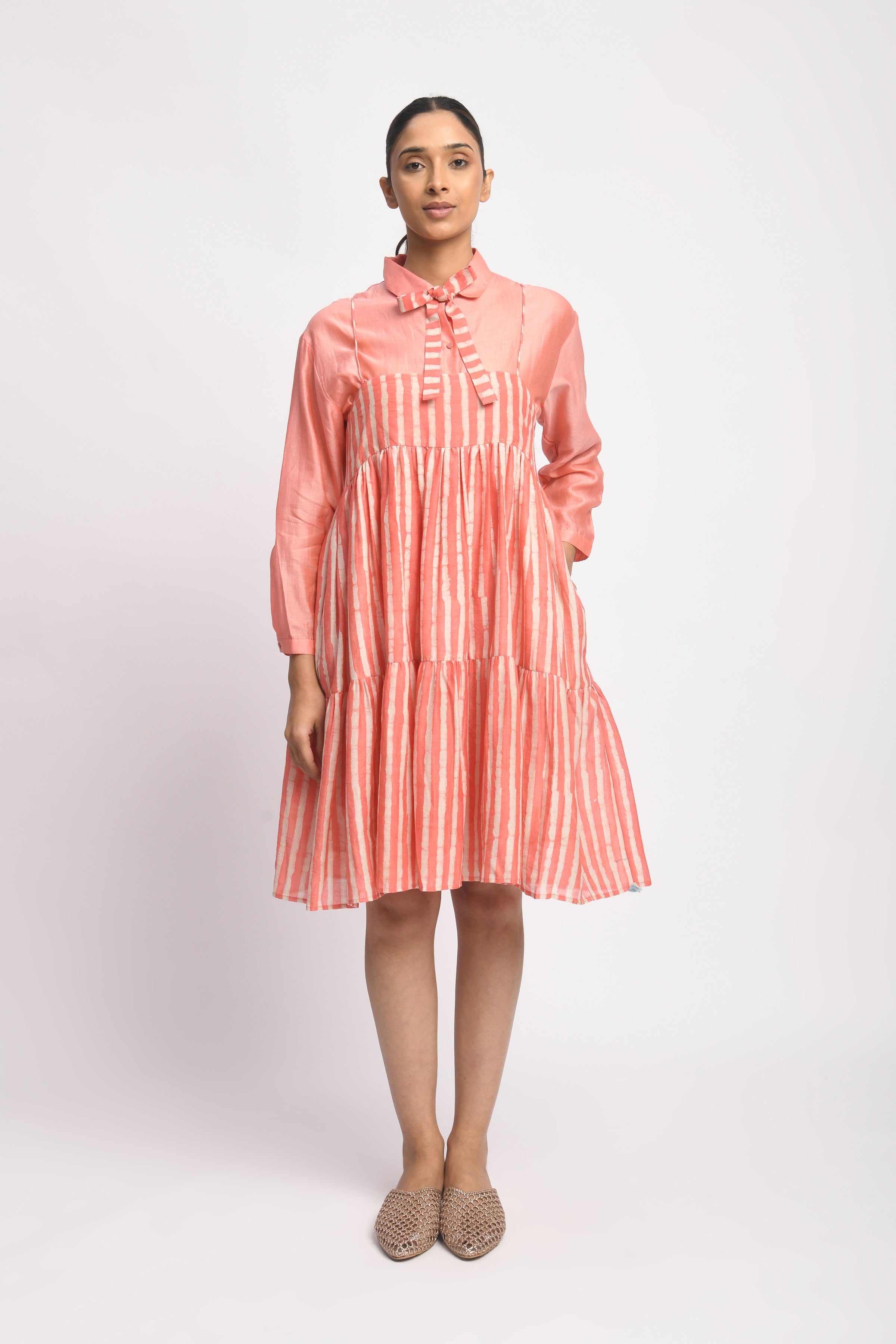 Pink City Dress Set