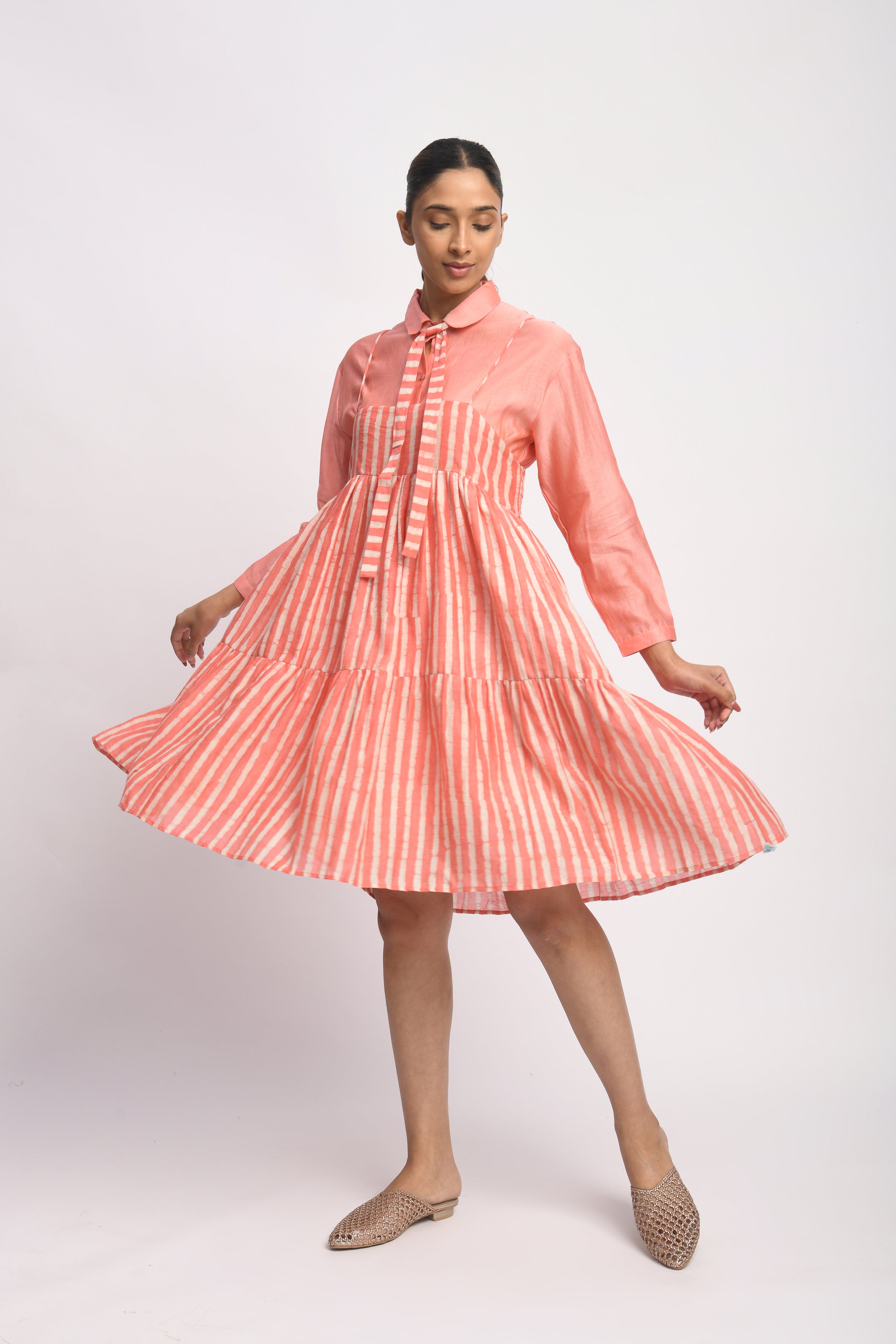 Pink City Dress Set