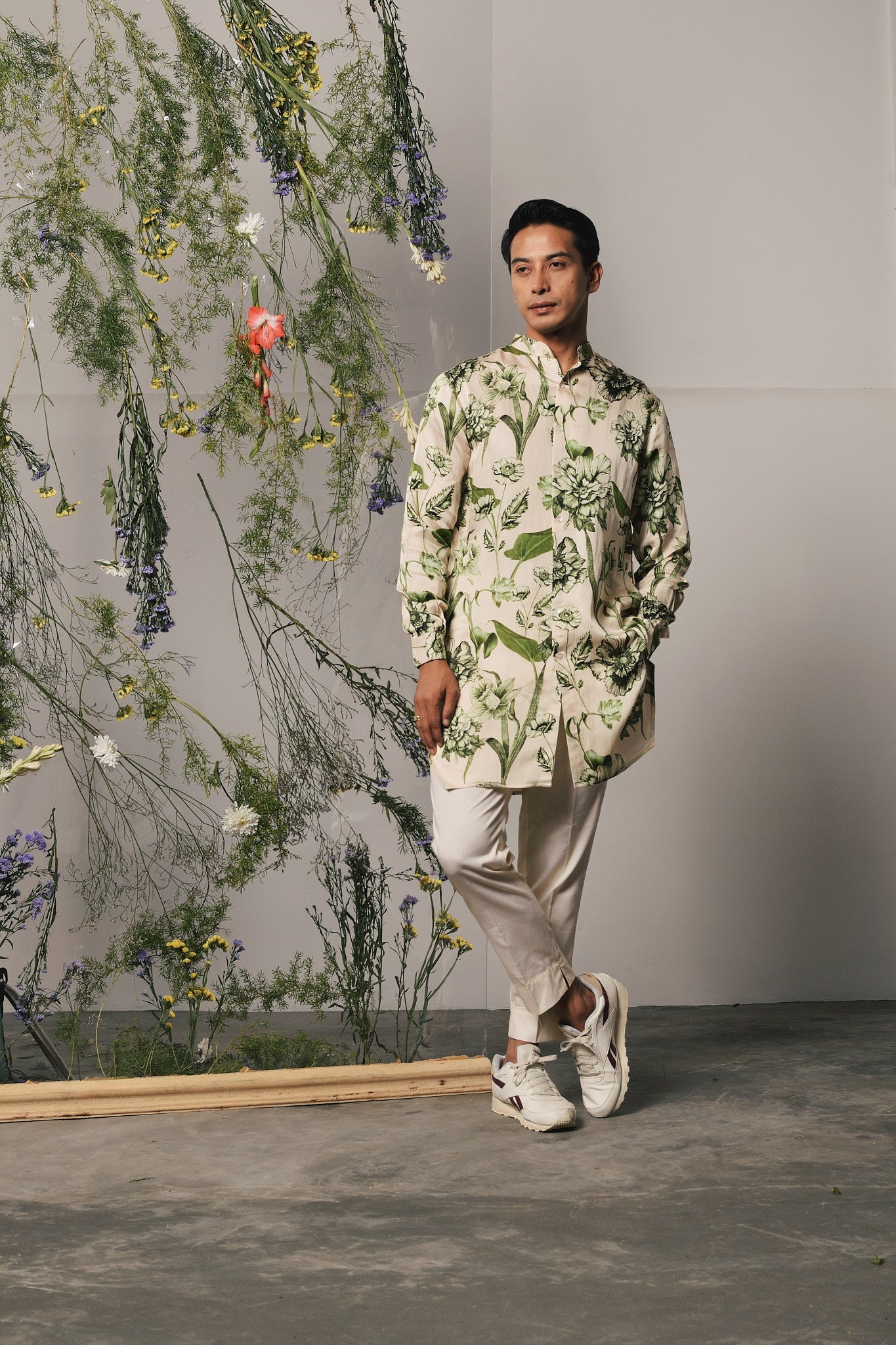 Olive Brava Kurta Set