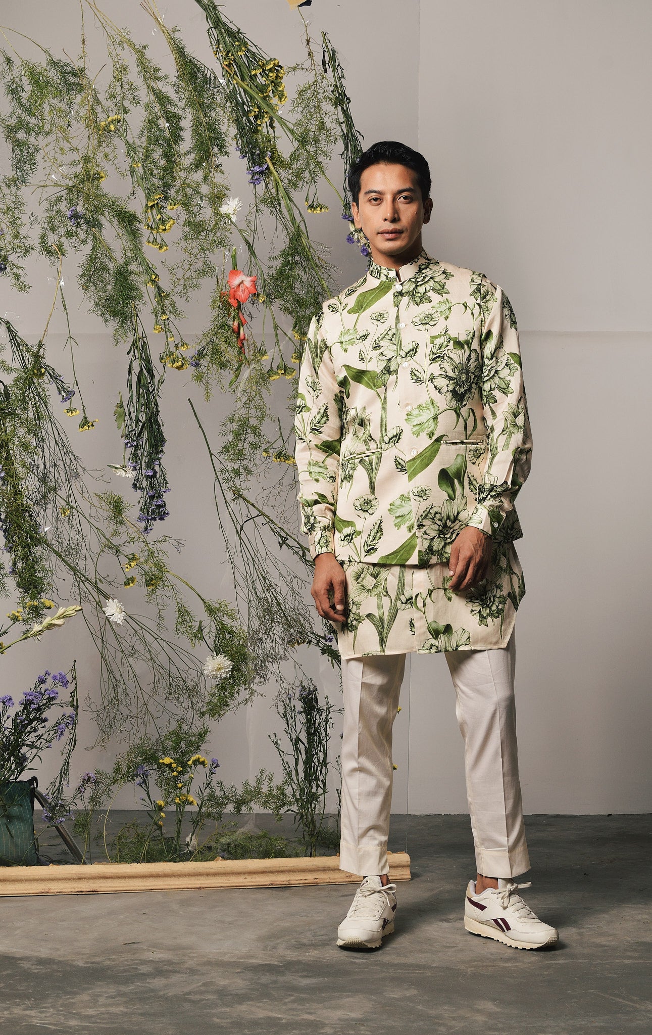 Olive Brava Kurta Set