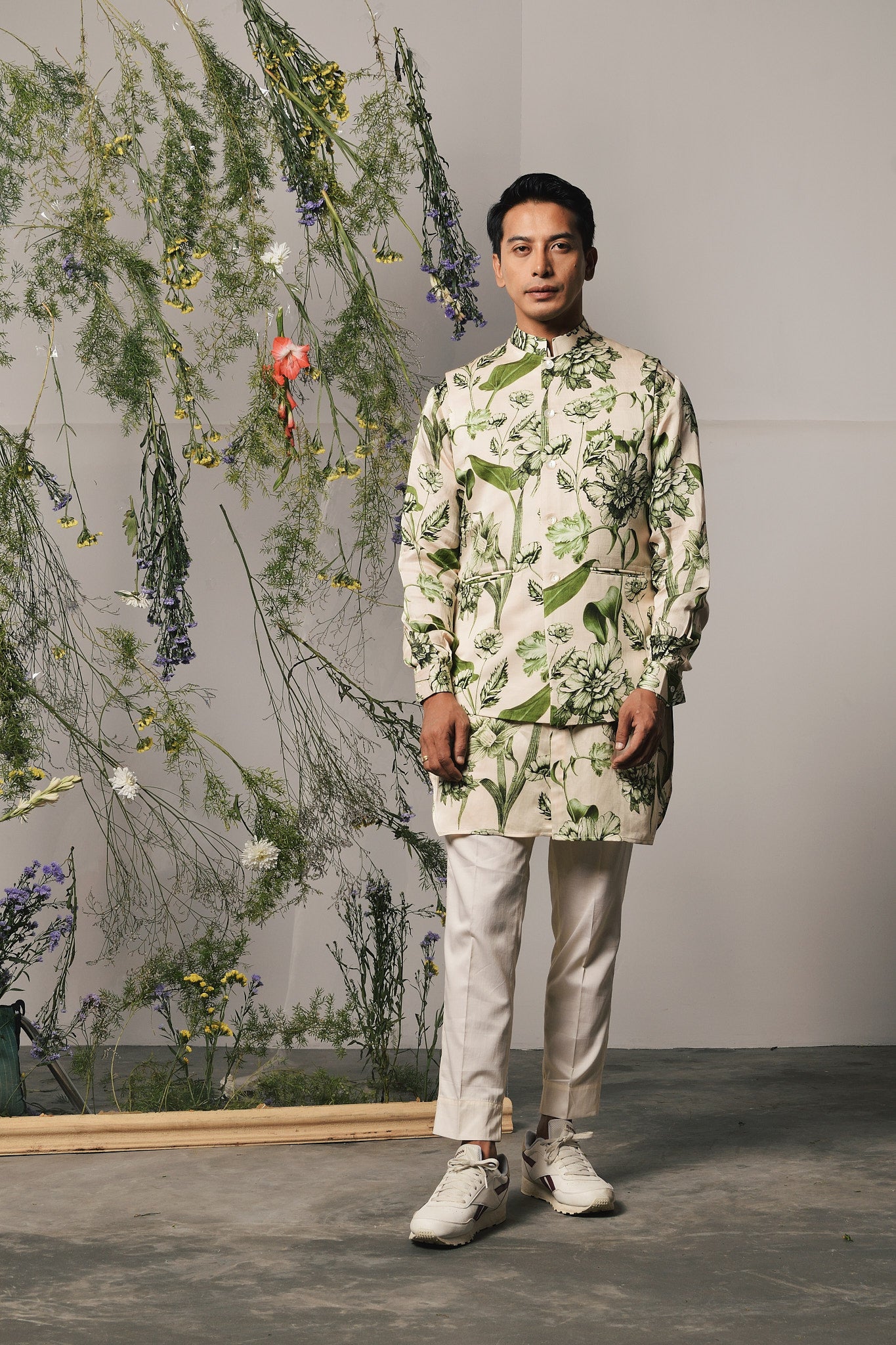 Olive Brava Kurta Set