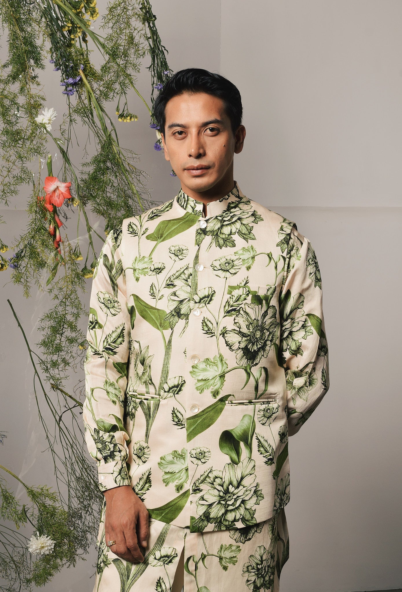 Olive Brava Kurta Set